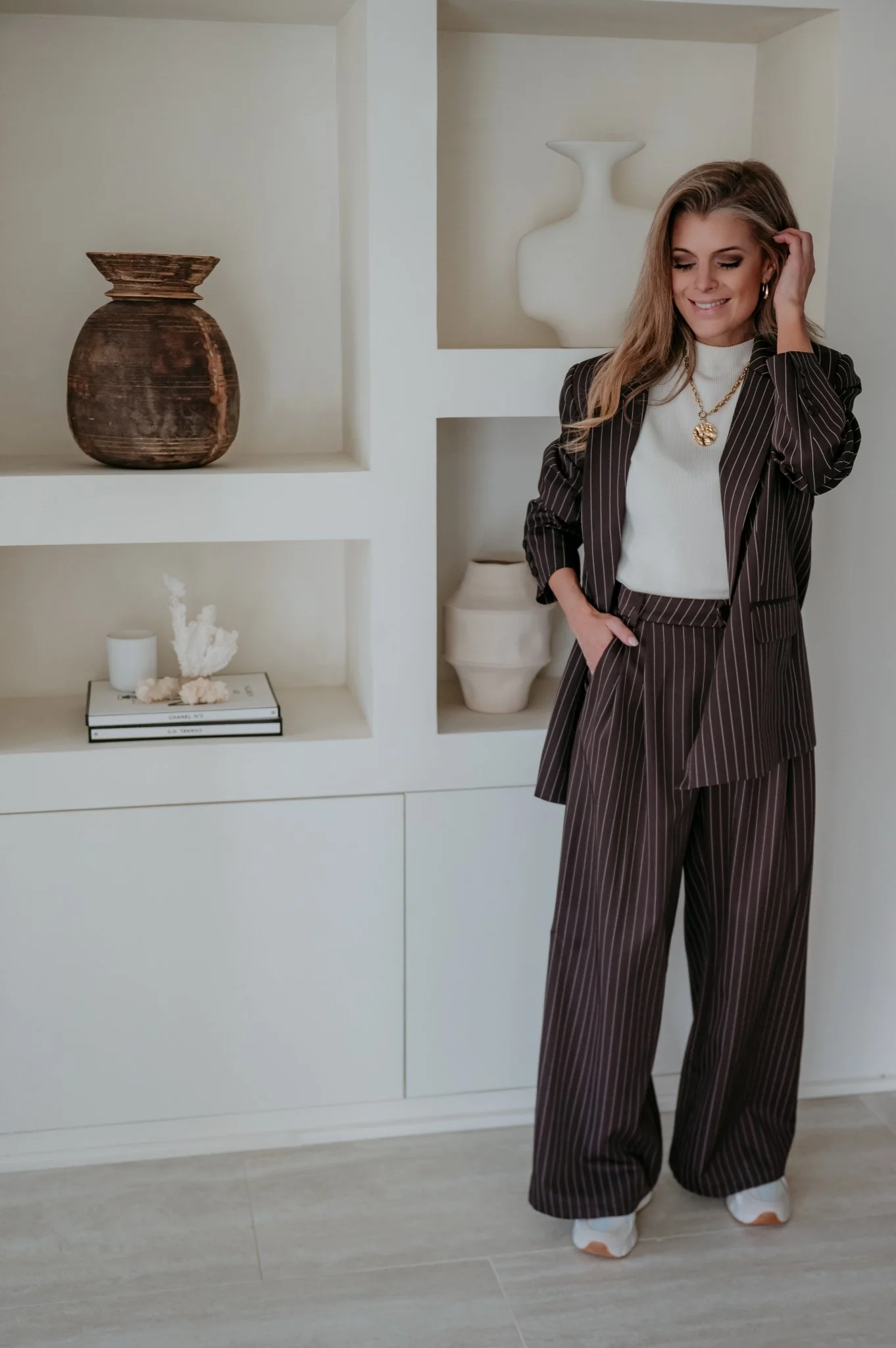 Predo blazer I Chocolate Brown - Image 12