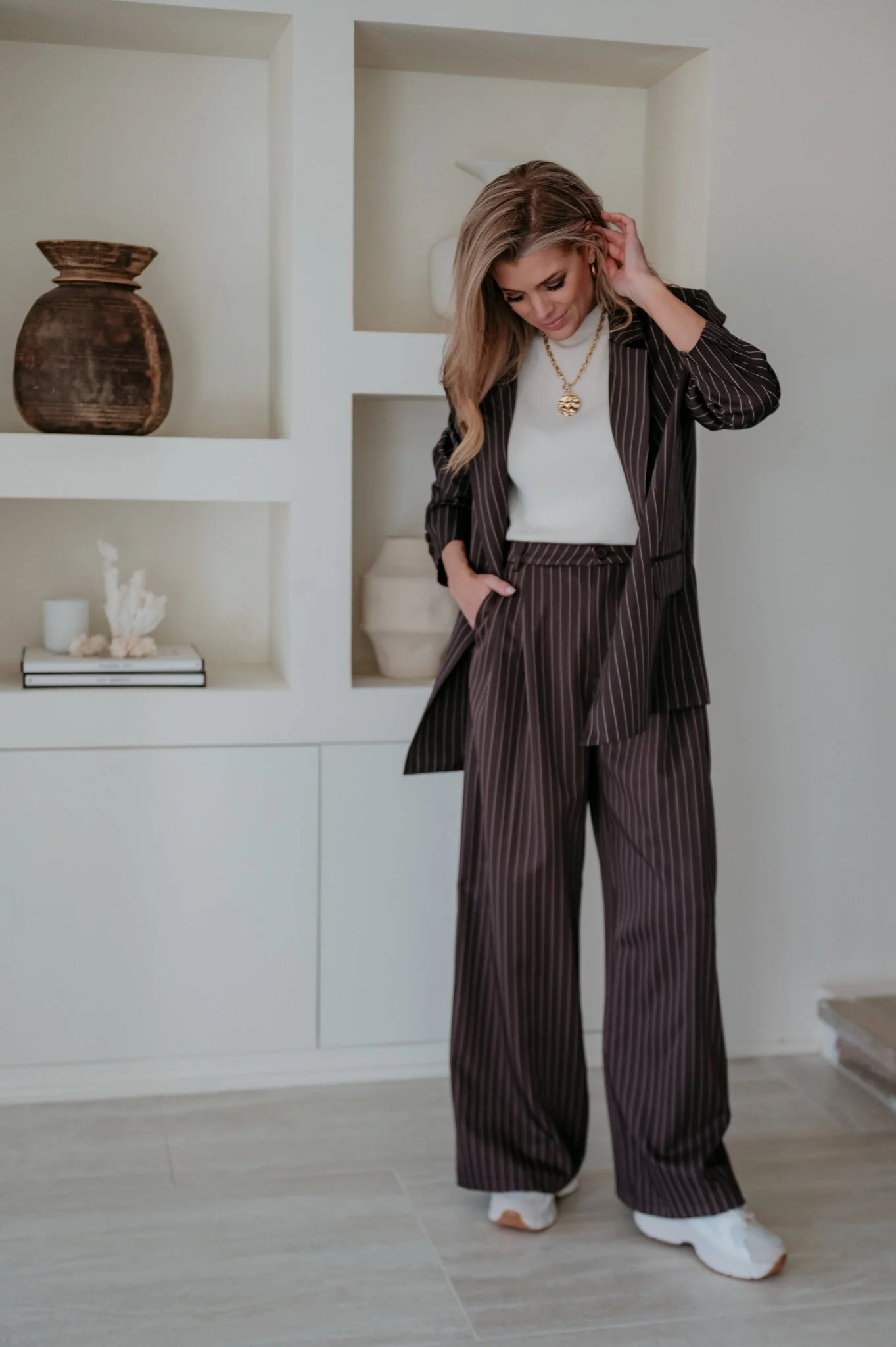 Predo blazer I Chocolate Brown - Image 14