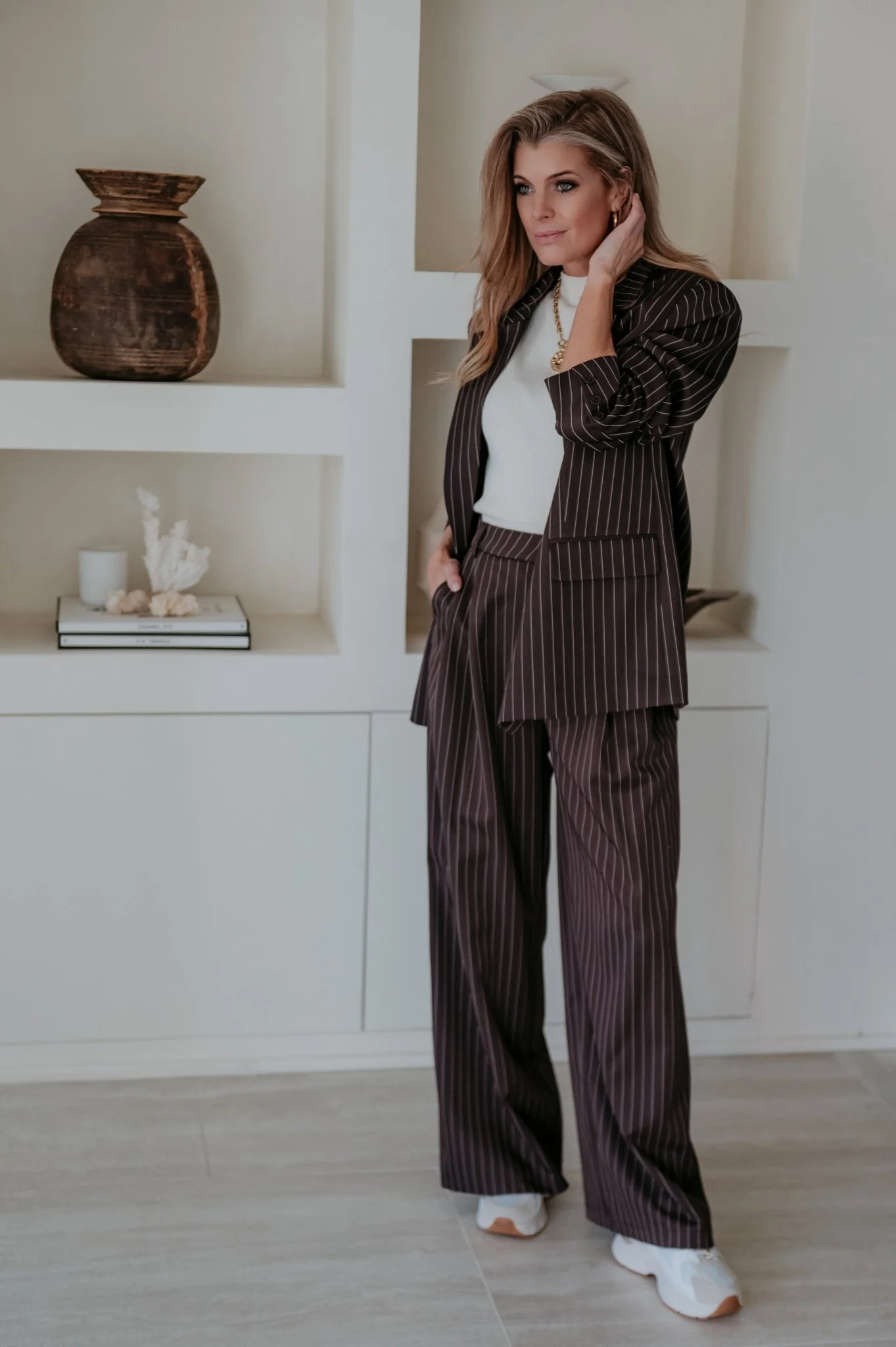 Predo blazer I Chocolate Brown - Image 17