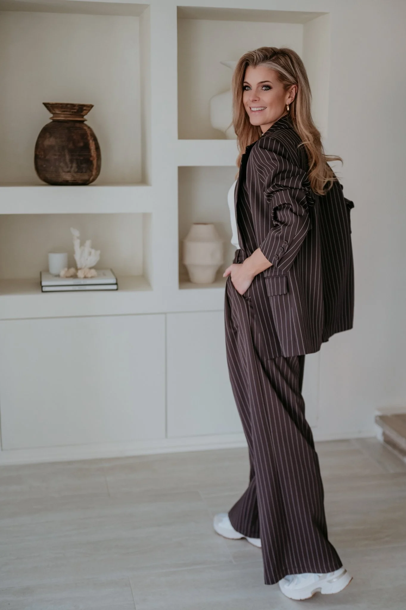Predo blazer I Chocolate Brown - Image 3