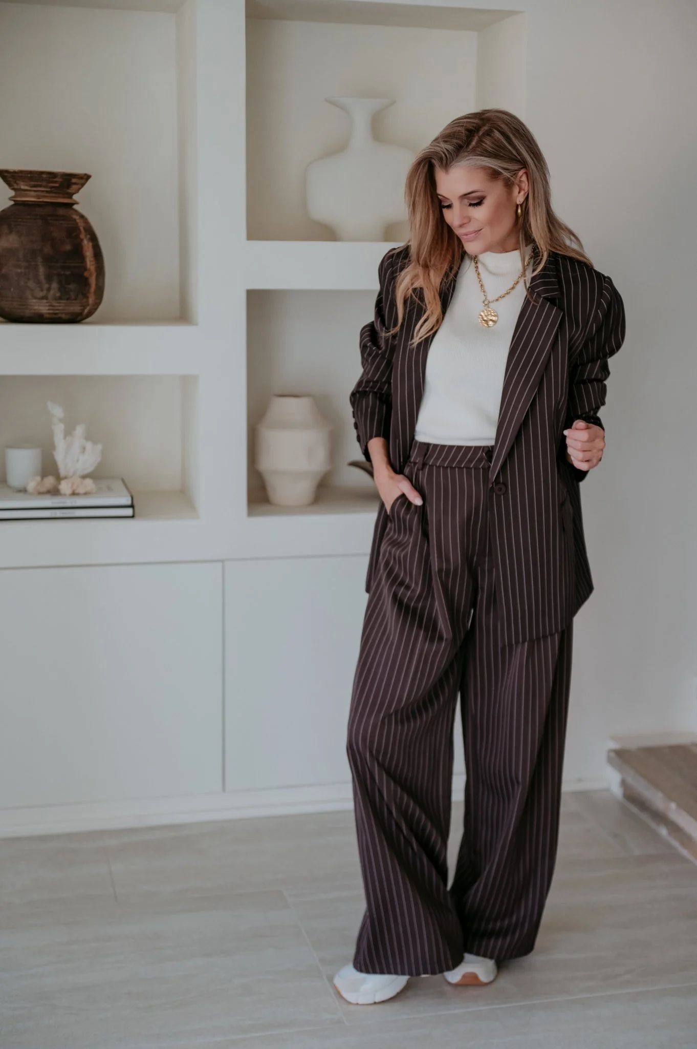 Predo blazer I Chocolate Brown - Image 4