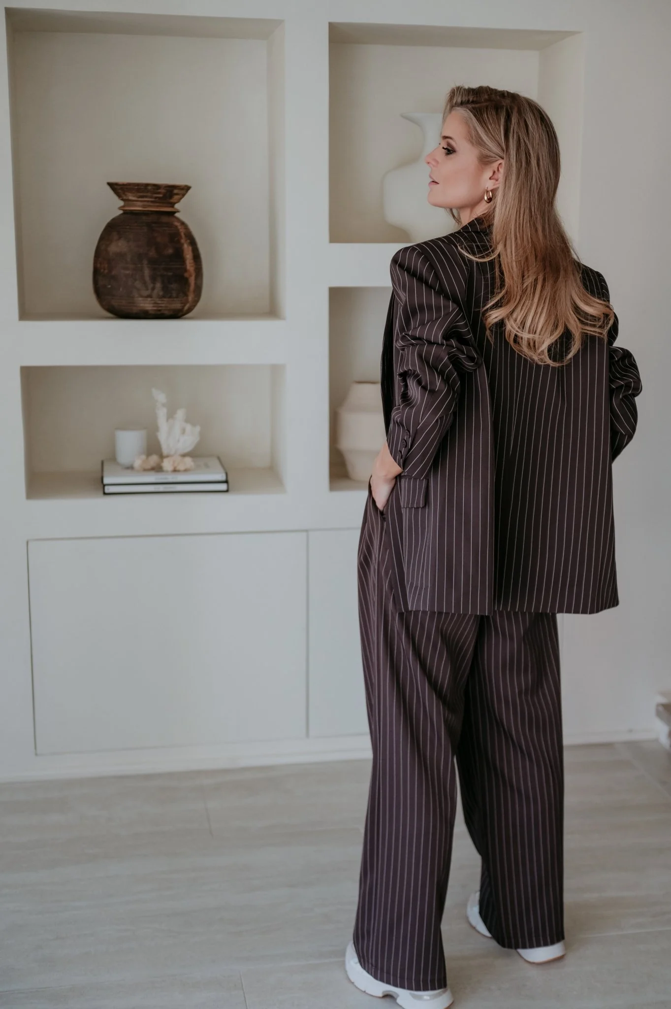 Predo blazer I Chocolate Brown - Image 6