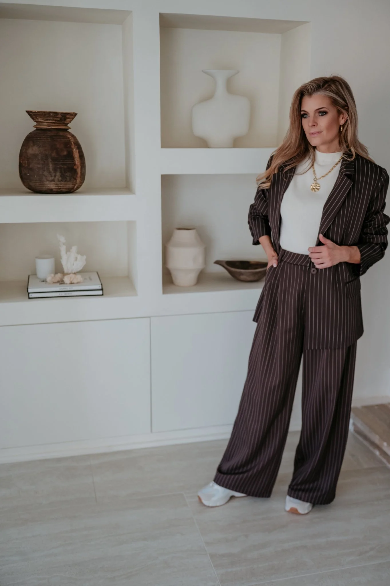 Predo blazer I Chocolate Brown - Image 9