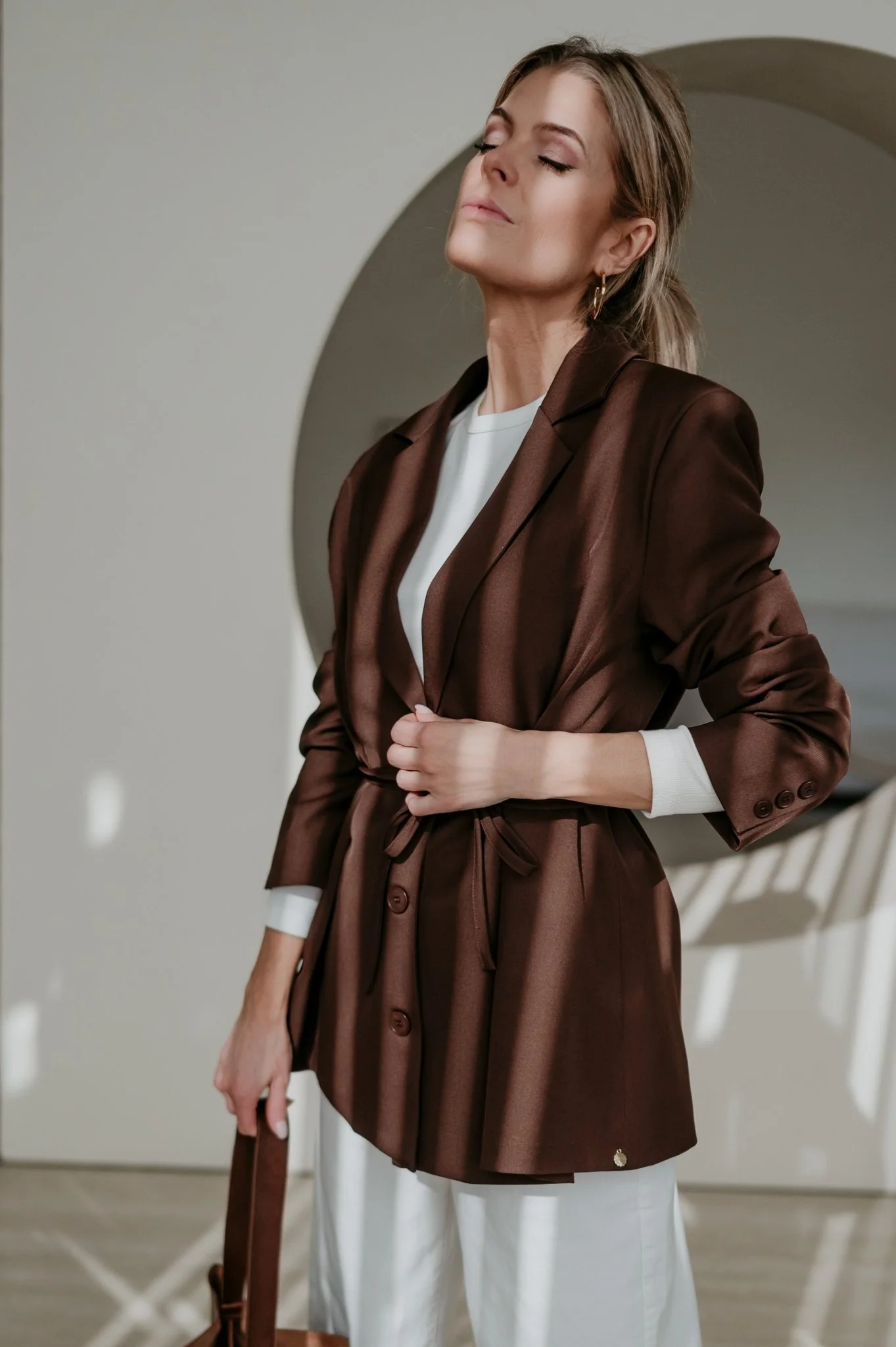 Premio blazer I Chocolate Brown - Image 13