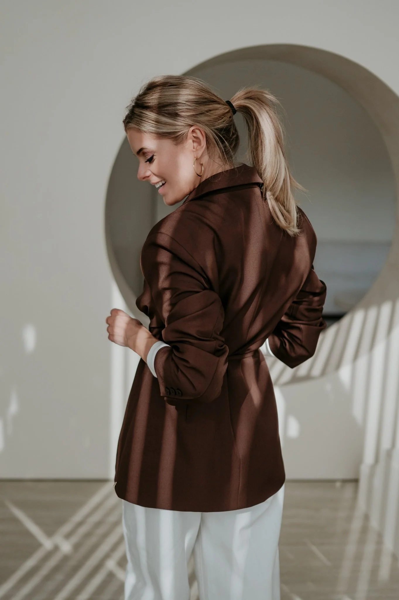 Premio blazer I Chocolate Brown - Image 17