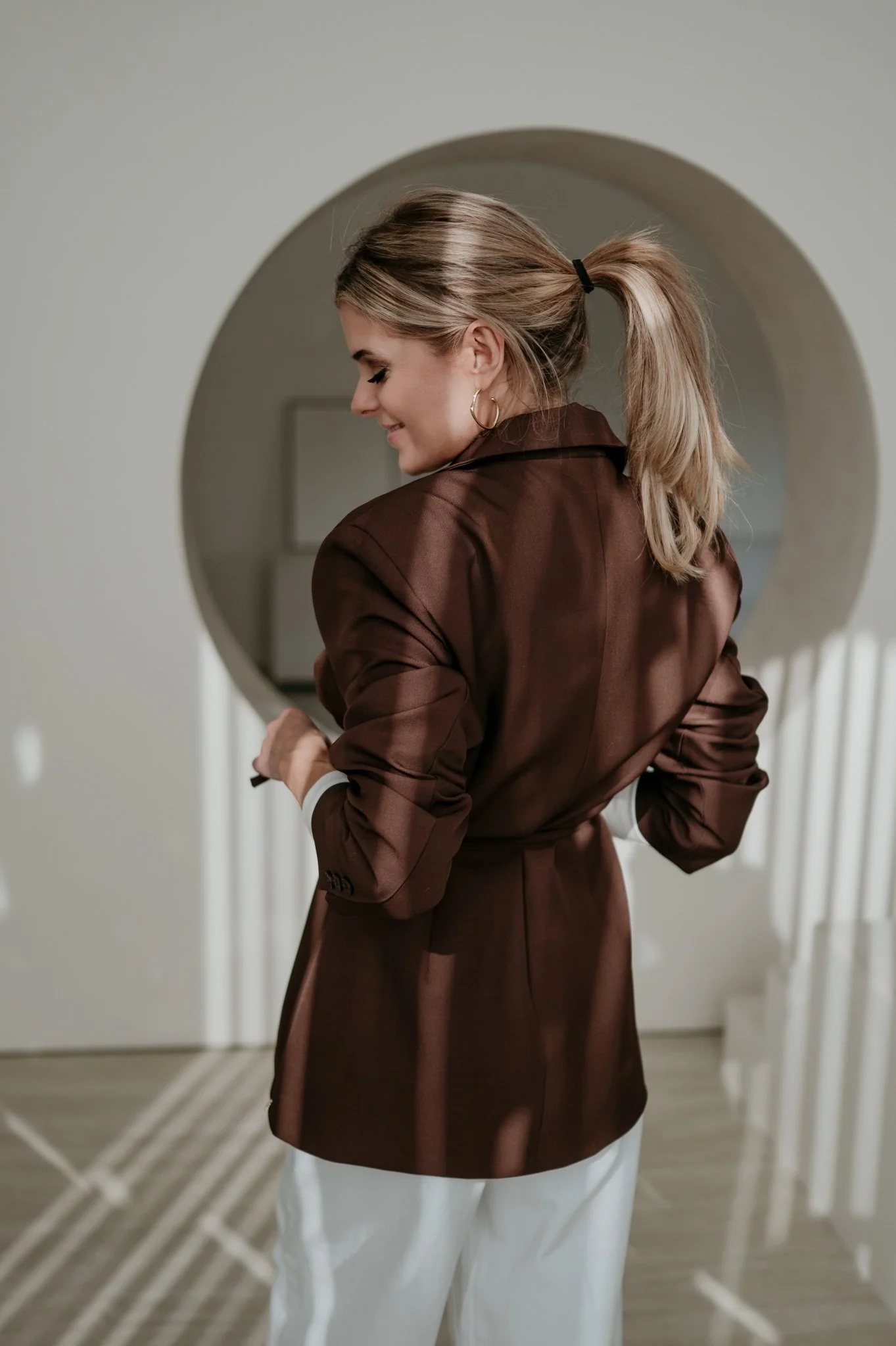 Premio blazer I Chocolate Brown - Image 19