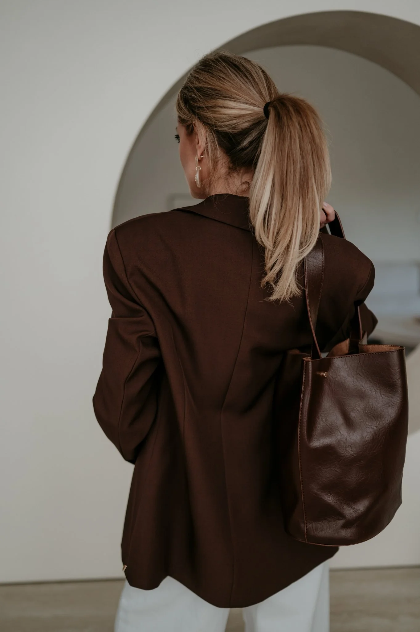 Premio blazer I Chocolate Brown - Image 25