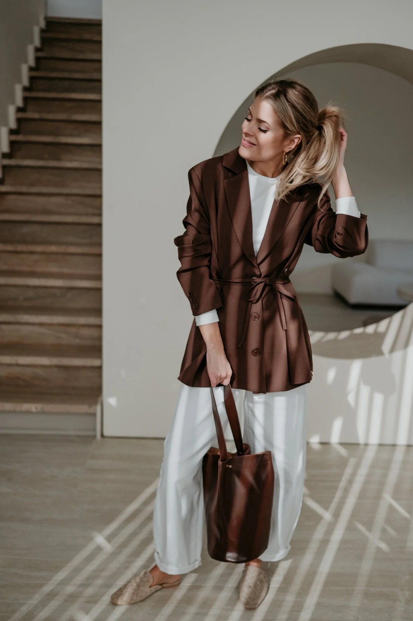 Premio blazer I Chocolate Brown - Image 26