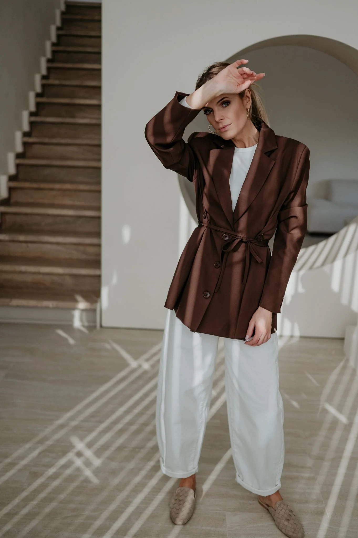 Premio blazer I Chocolate Brown - Image 5