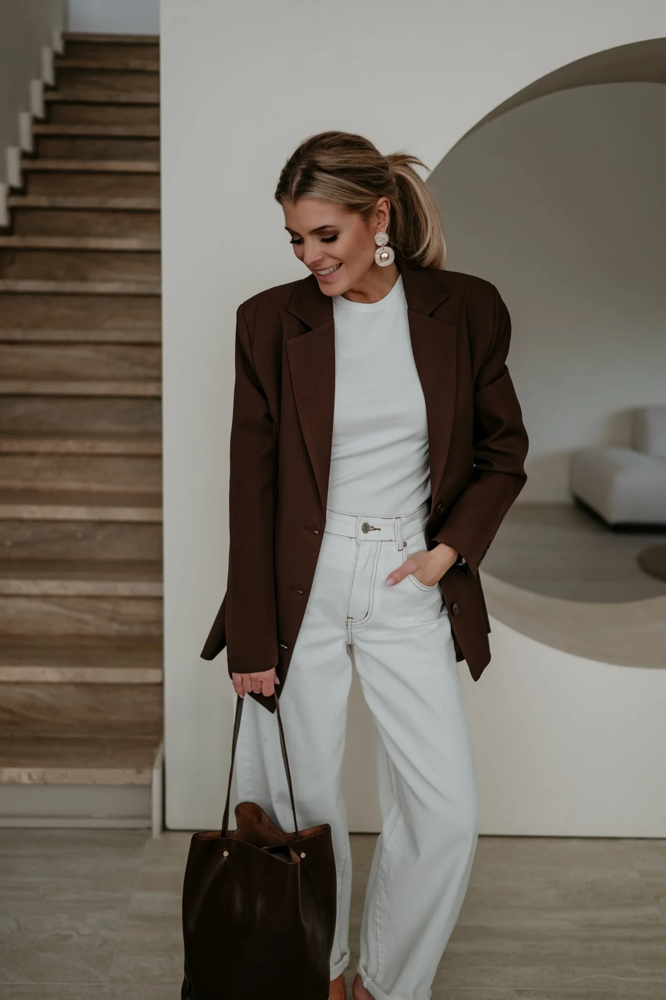 Premio blazer I Chocolate Brown - Image 6