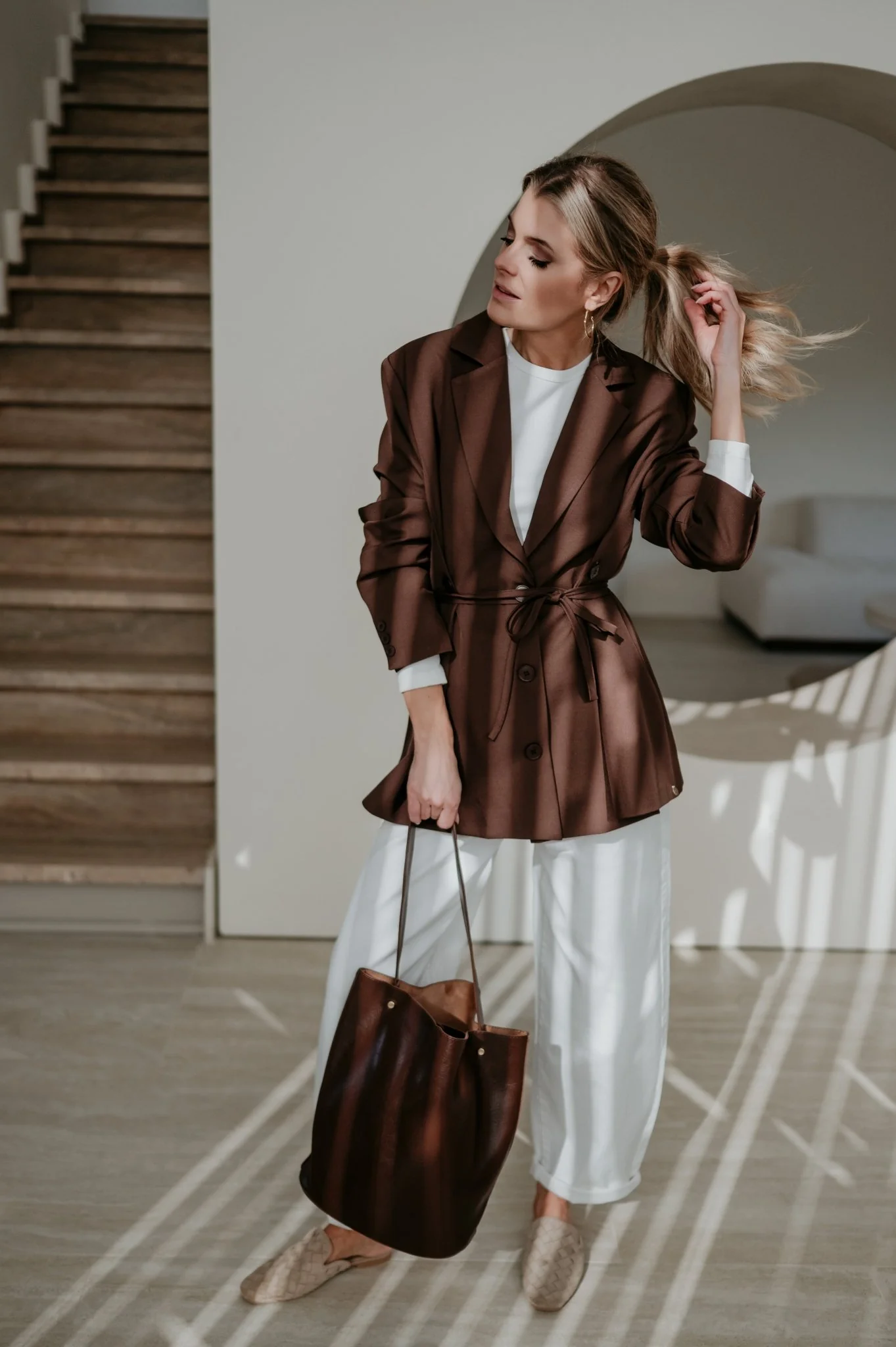 Premio blazer I Chocolate Brown - Image 9