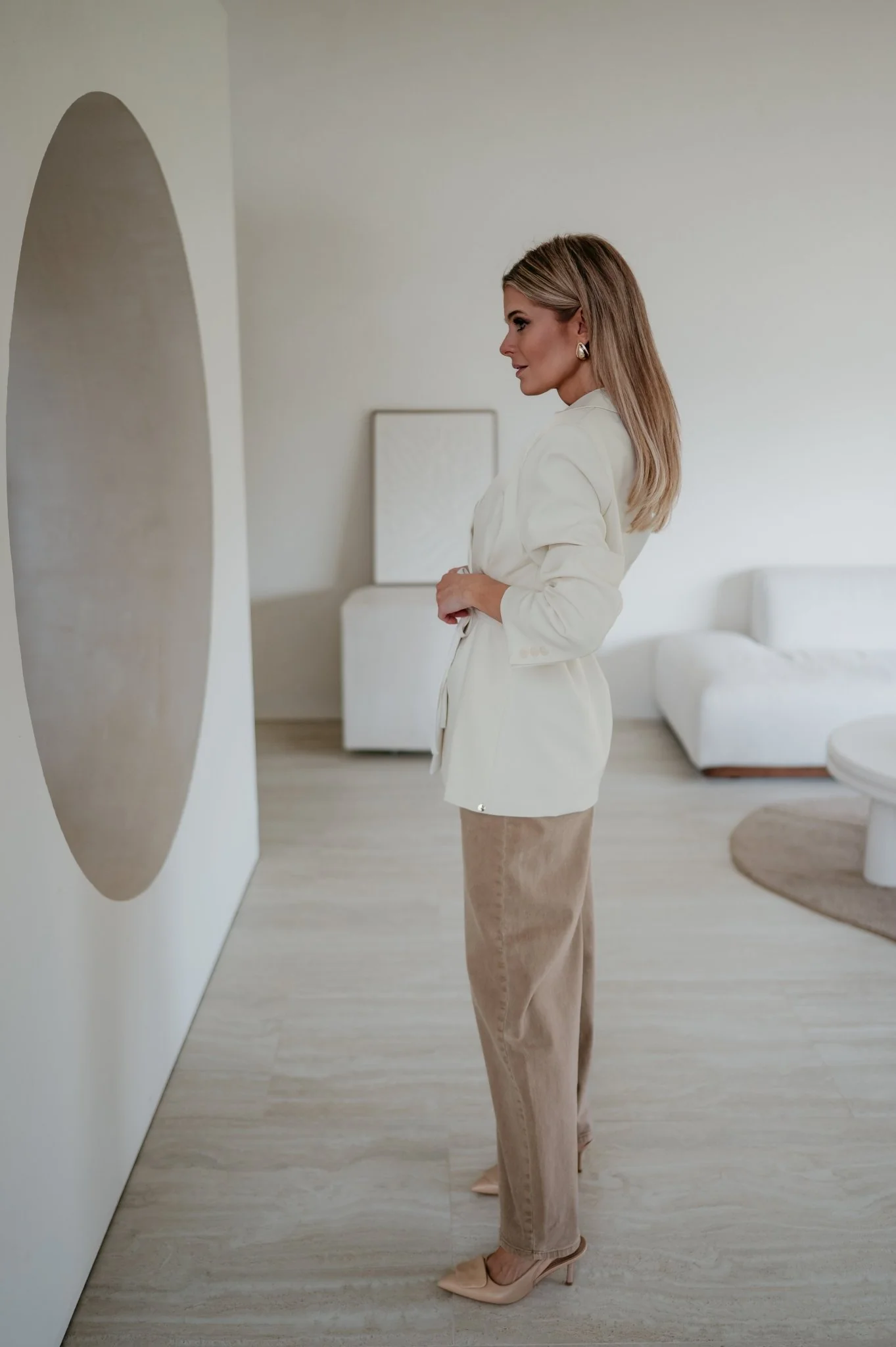 Premio blazer I Ecru - Image 22