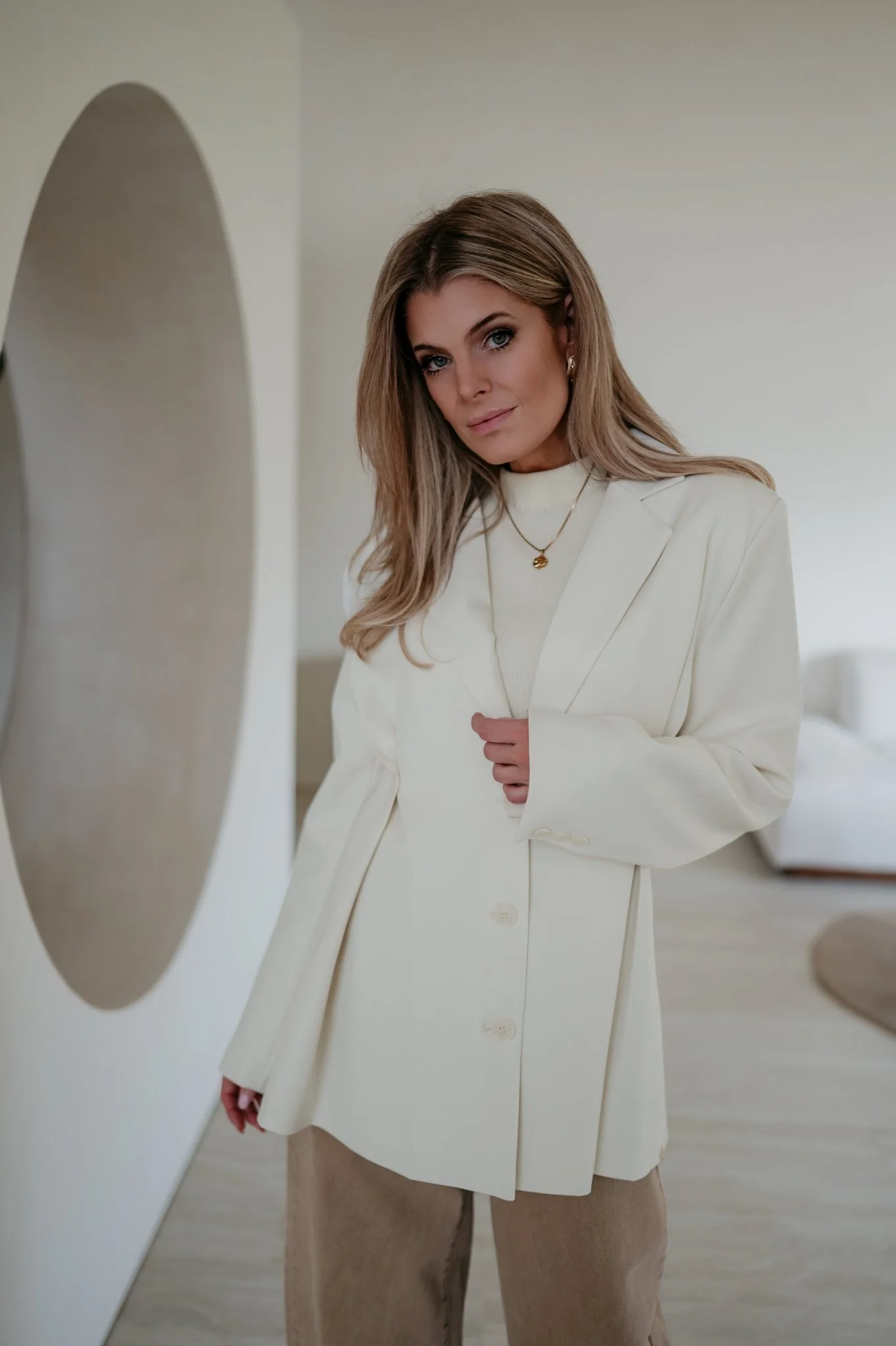 Premio blazer I Ecru - Image 7
