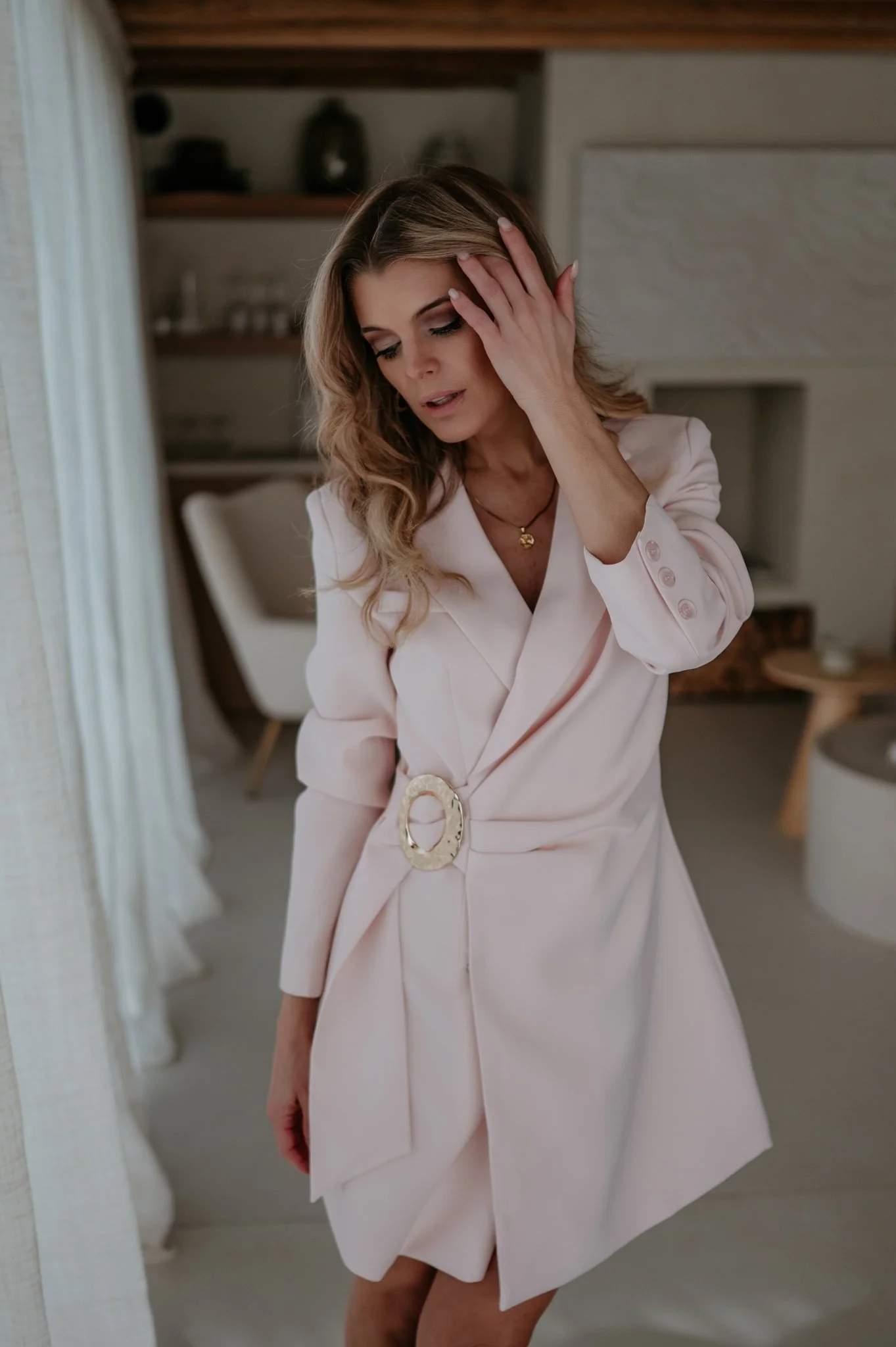 Preto dress I Powder Rose - Image 7