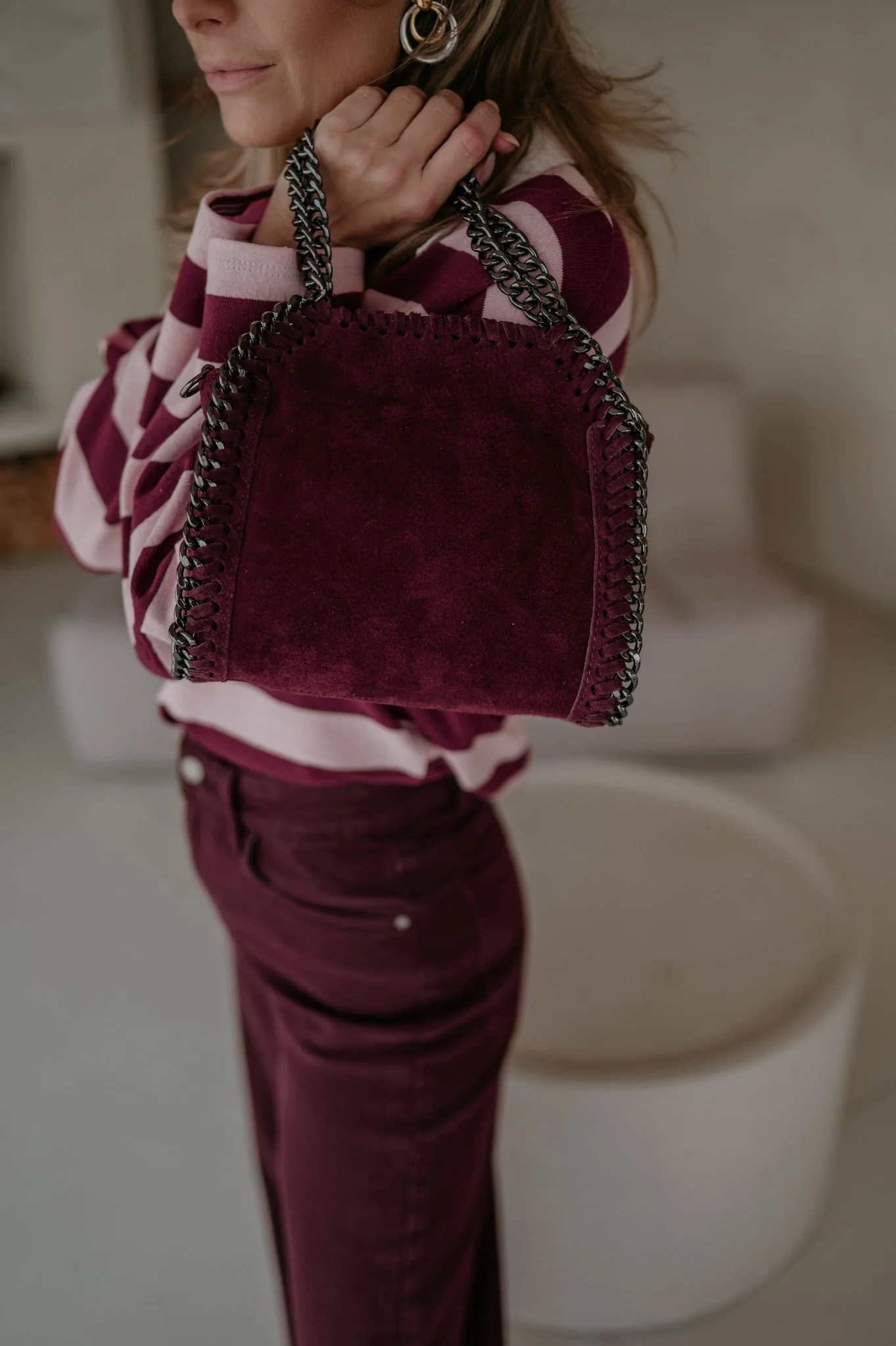 Proza handbag I Burgundy - Image 2