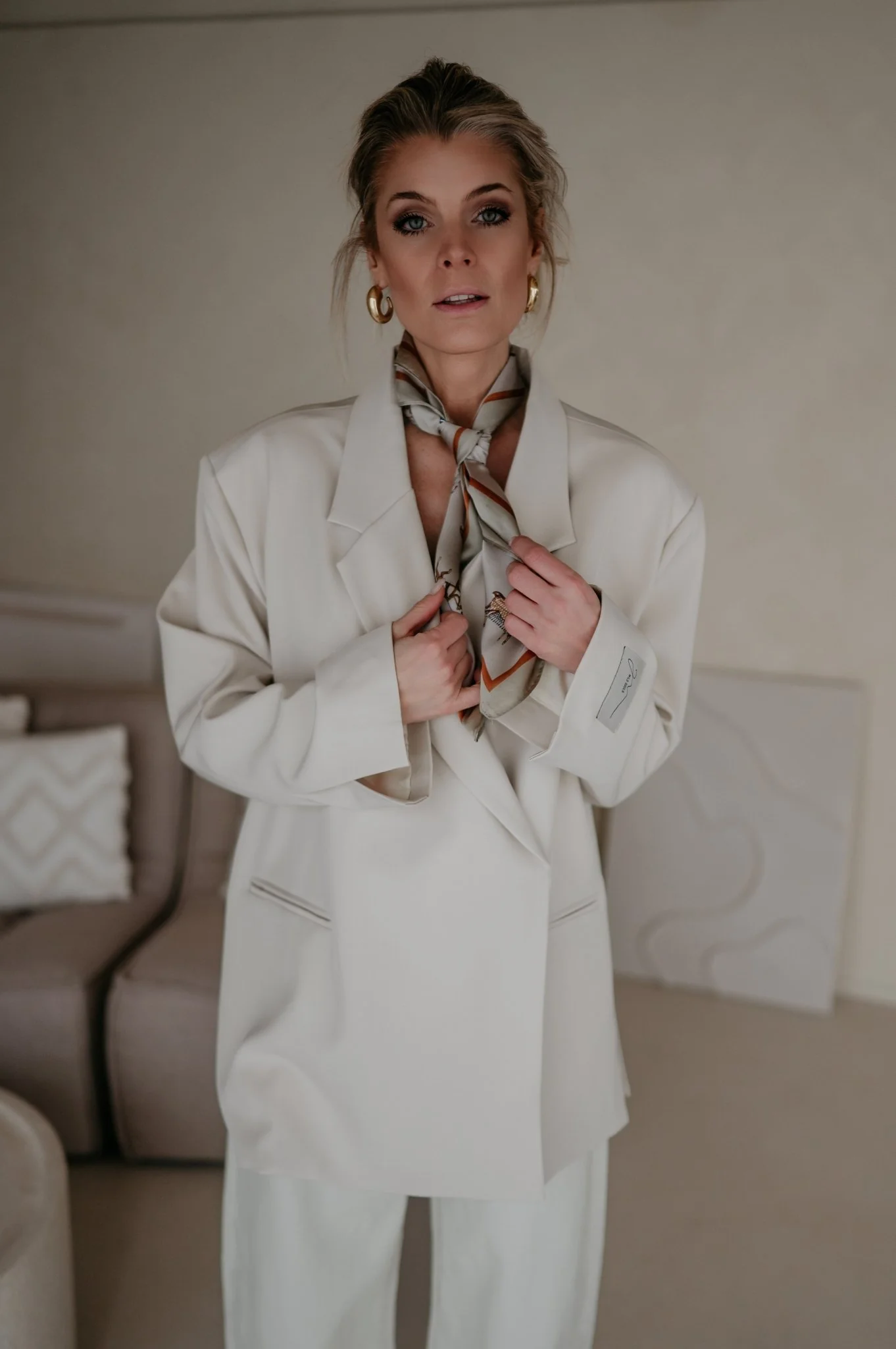 Rabbrivo blazer I Beige - Image 14