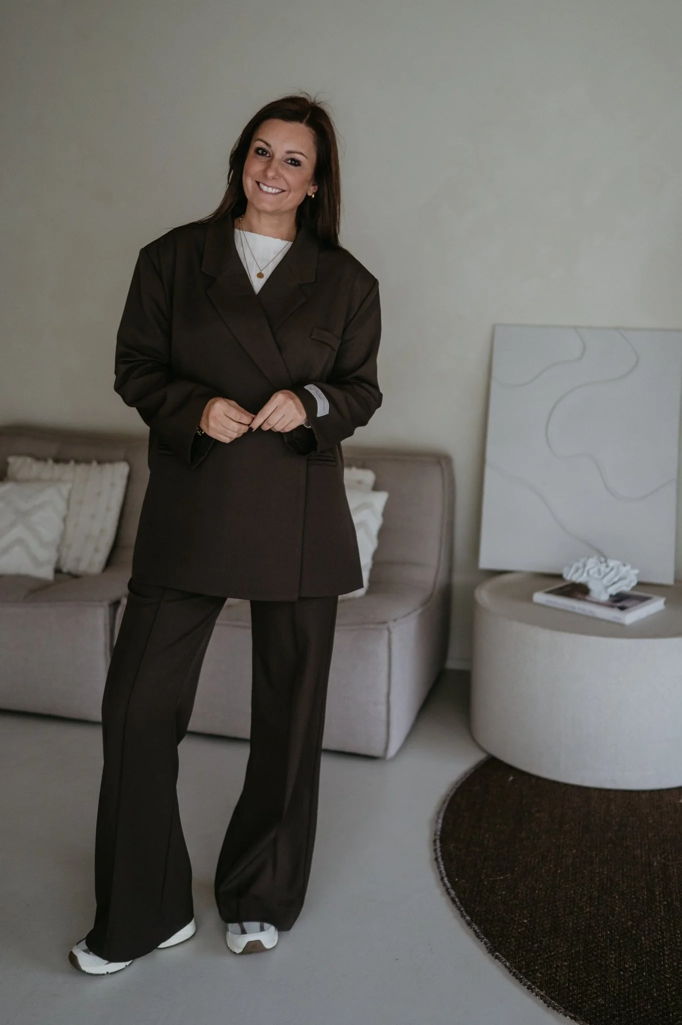 Rabbrivo blazer I Chocolate Brown - Image 7