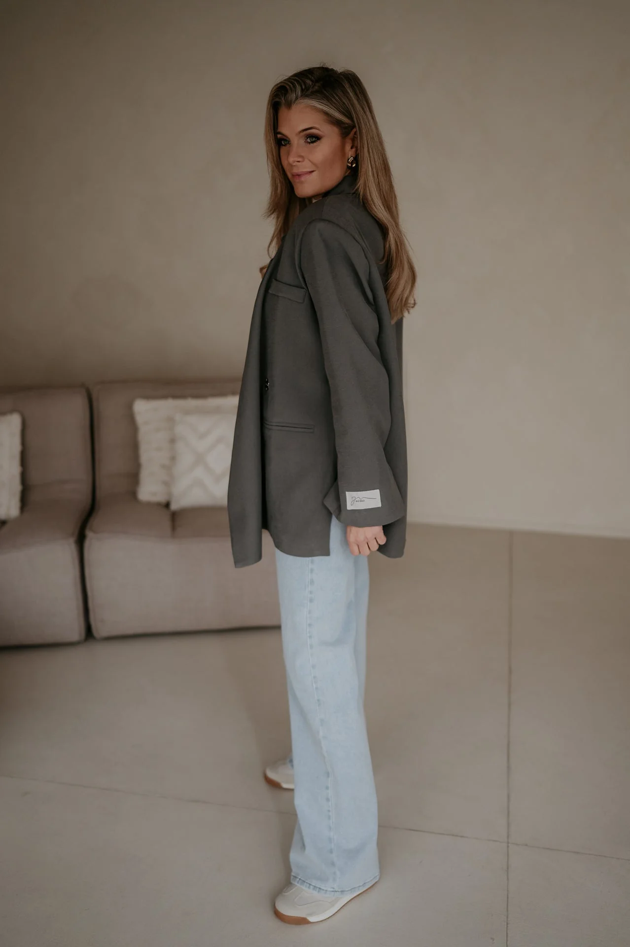Rabbrivo blazer I Grey - Image 10