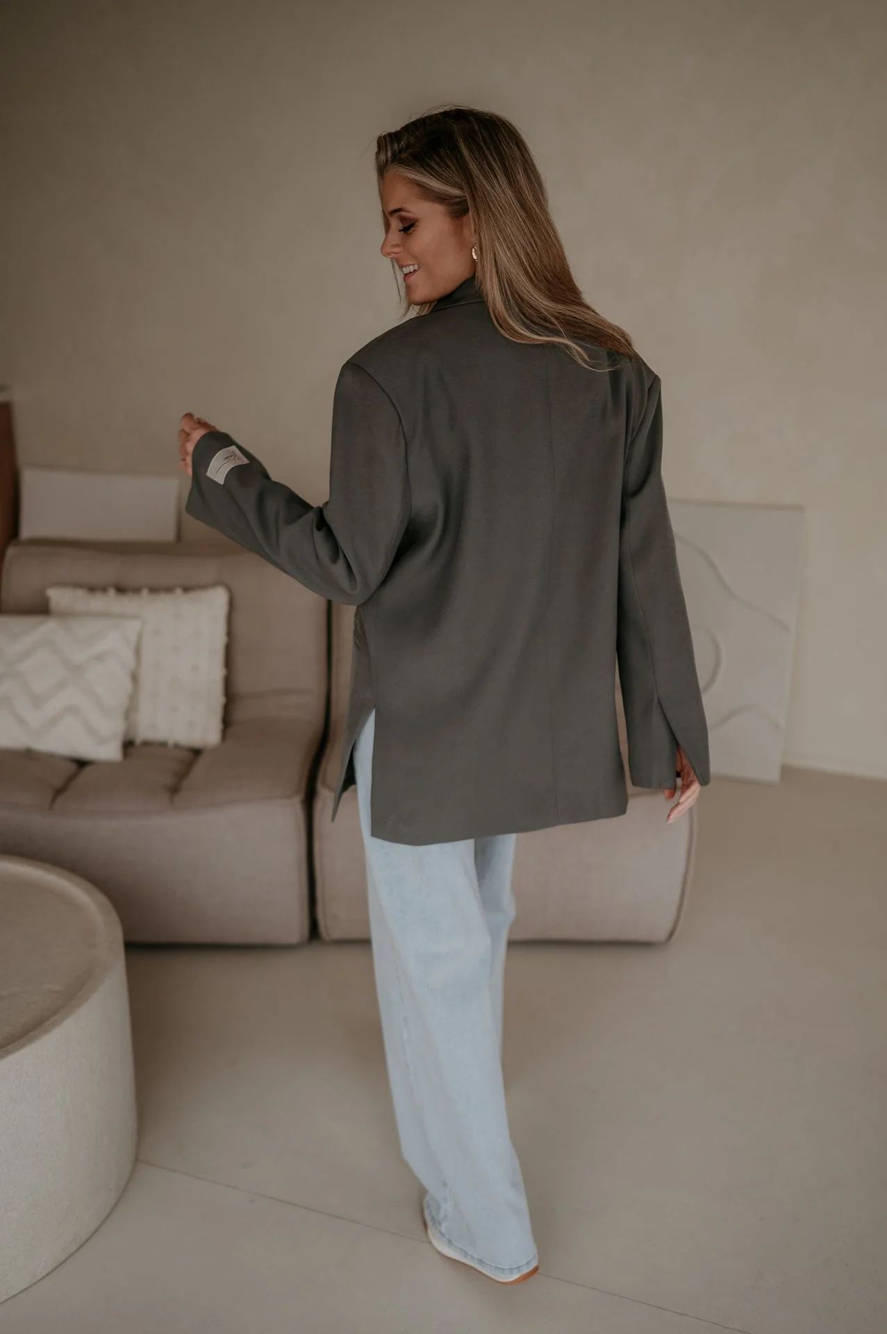 Rabbrivo blazer I Grey - Image 14
