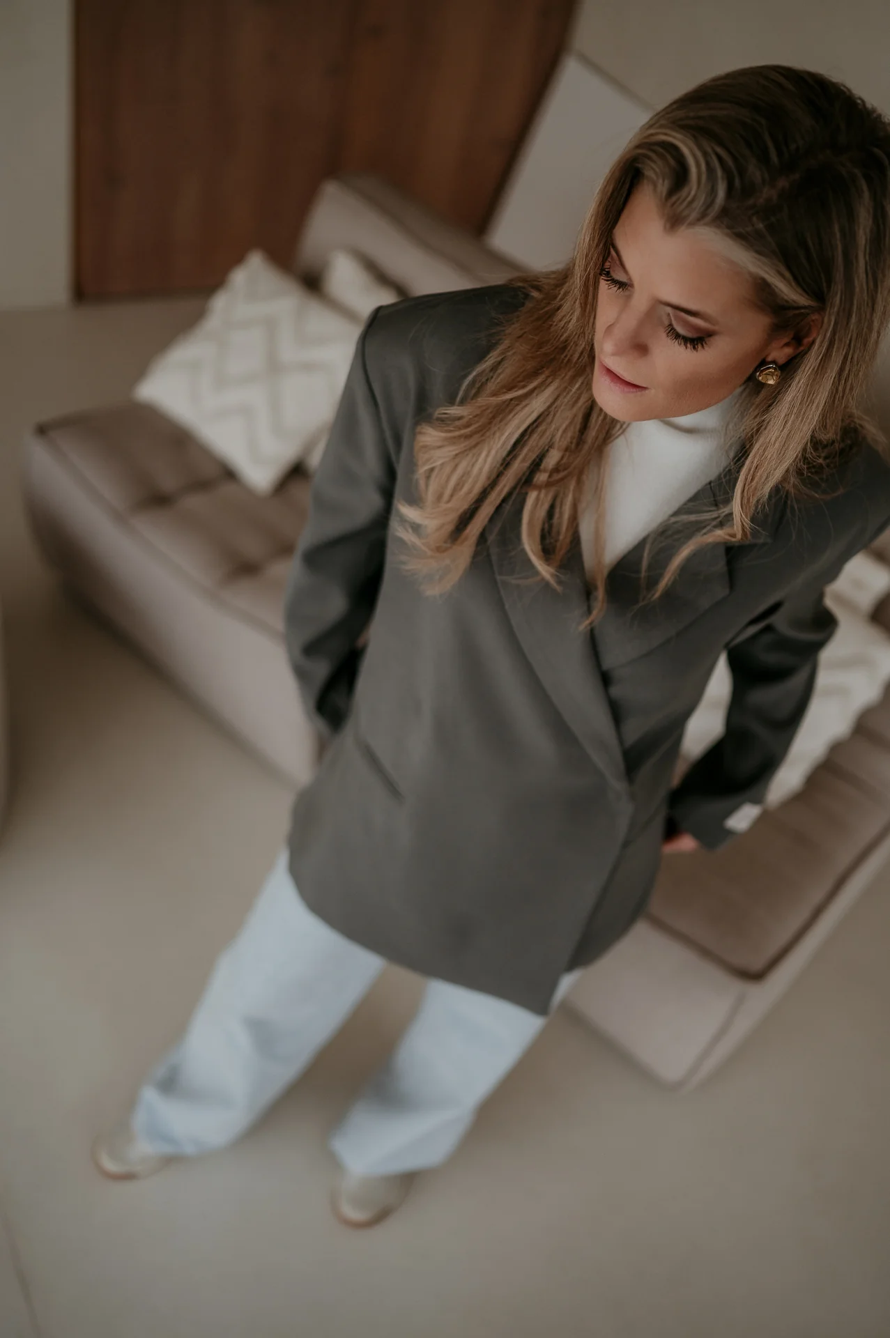 Rabbrivo blazer I Grey - Image 15