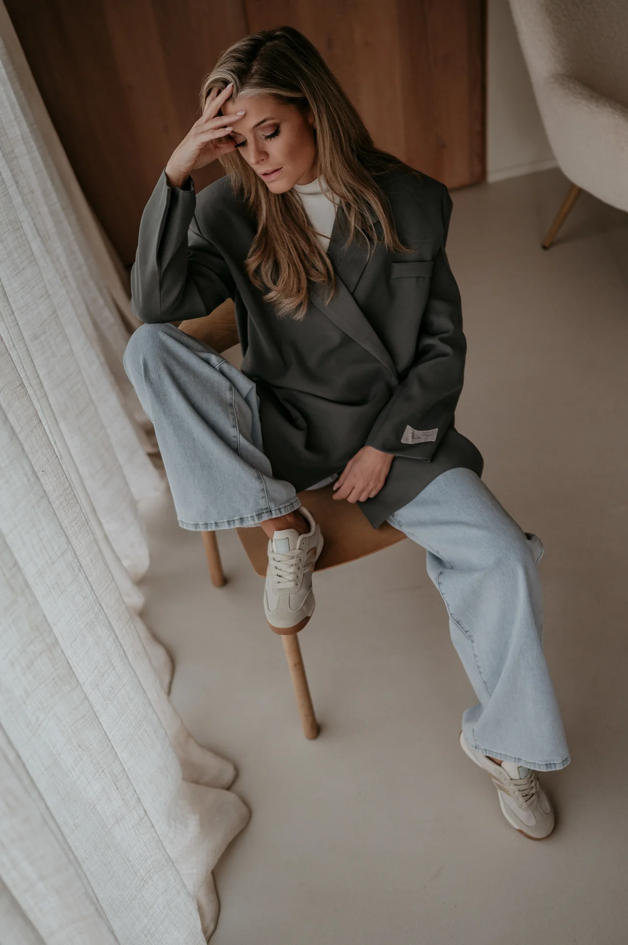 Rabbrivo blazer I Grey - Image 17