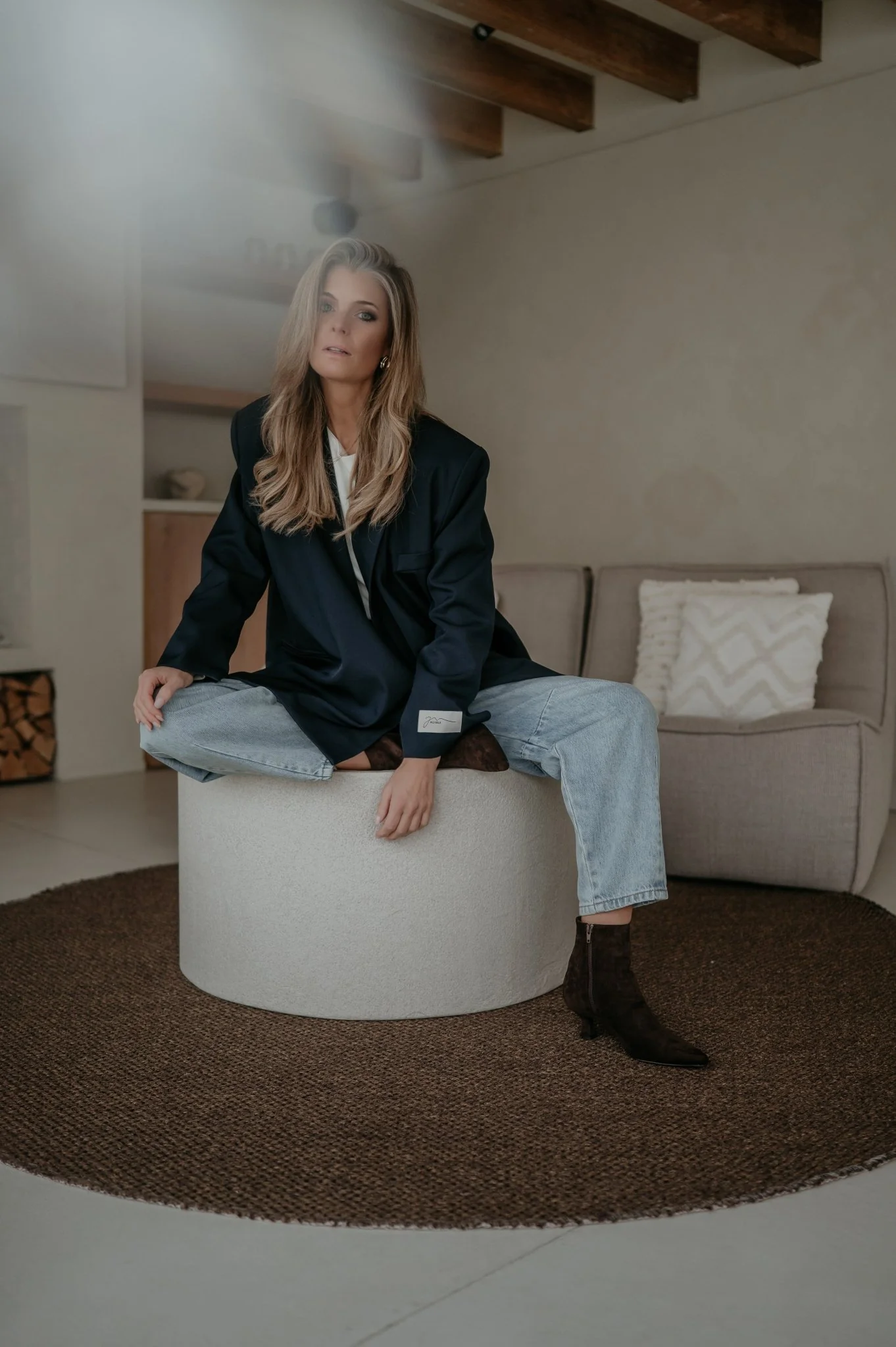 Rabbrivo blazer I Navy Blue - Image 10
