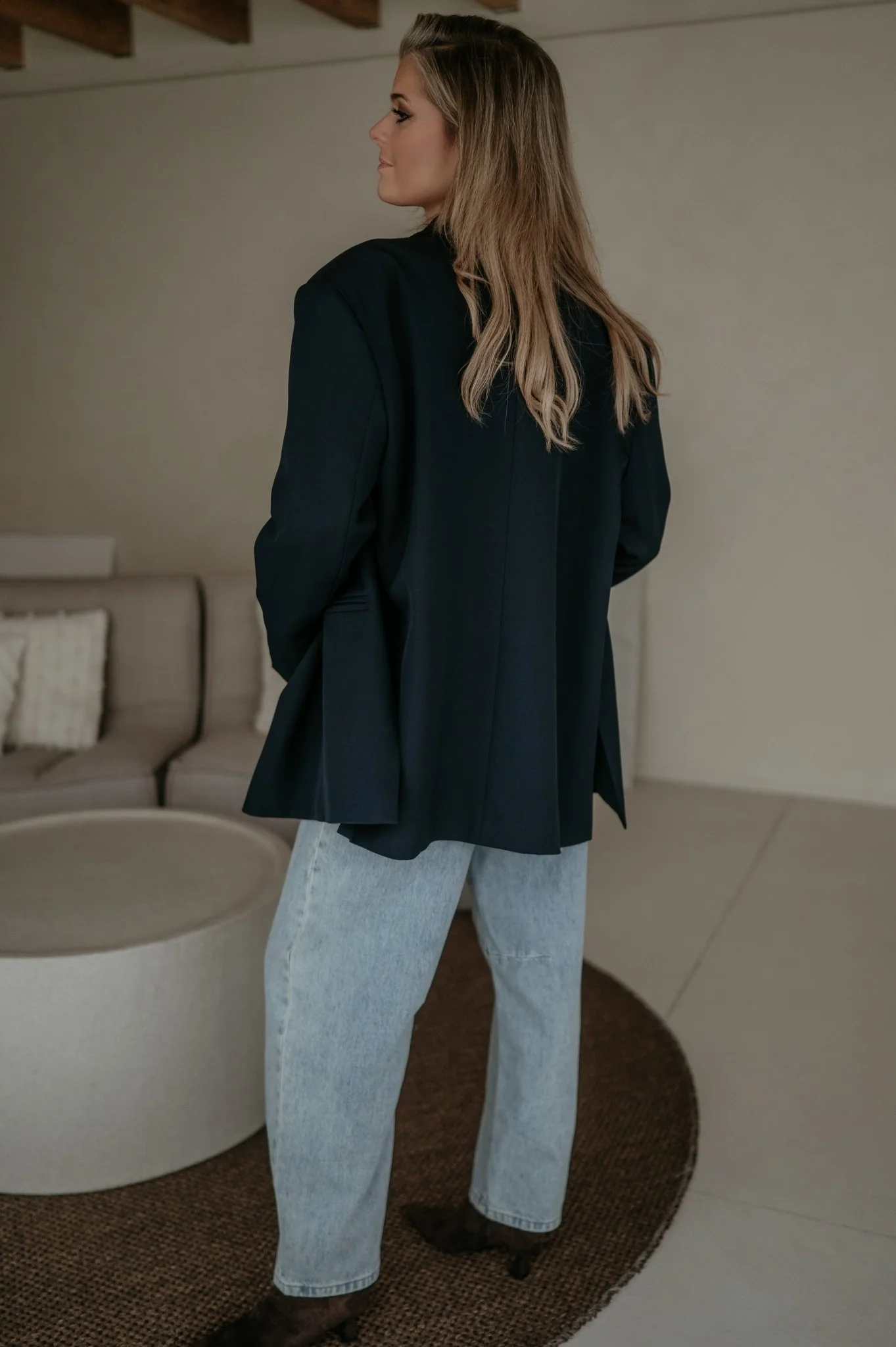 Rabbrivo blazer I Navy Blue - Image 14