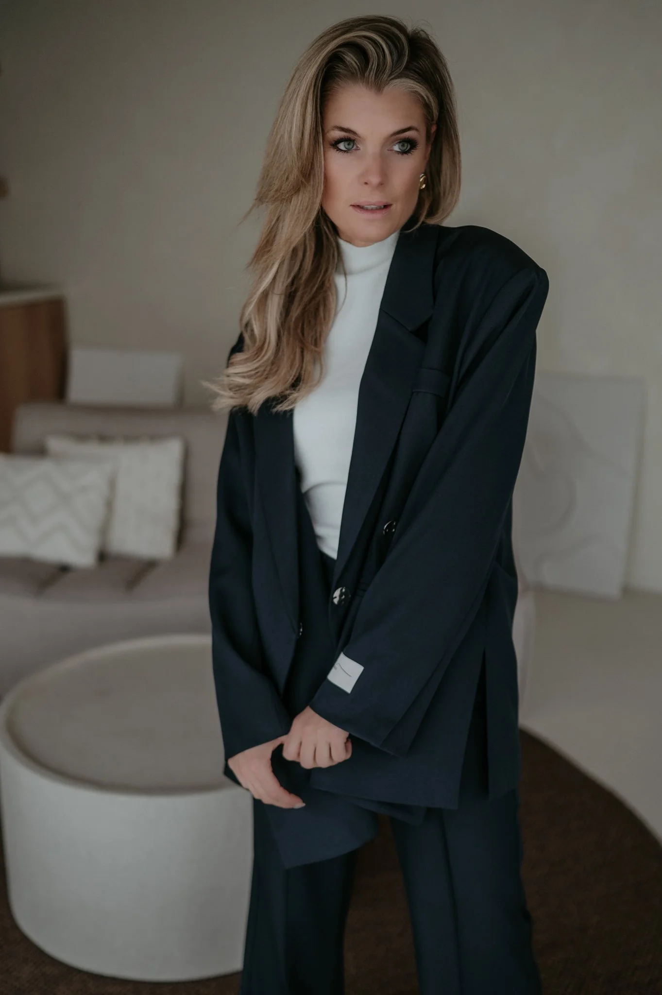 Rabbrivo blazer I Navy Blue - Image 16
