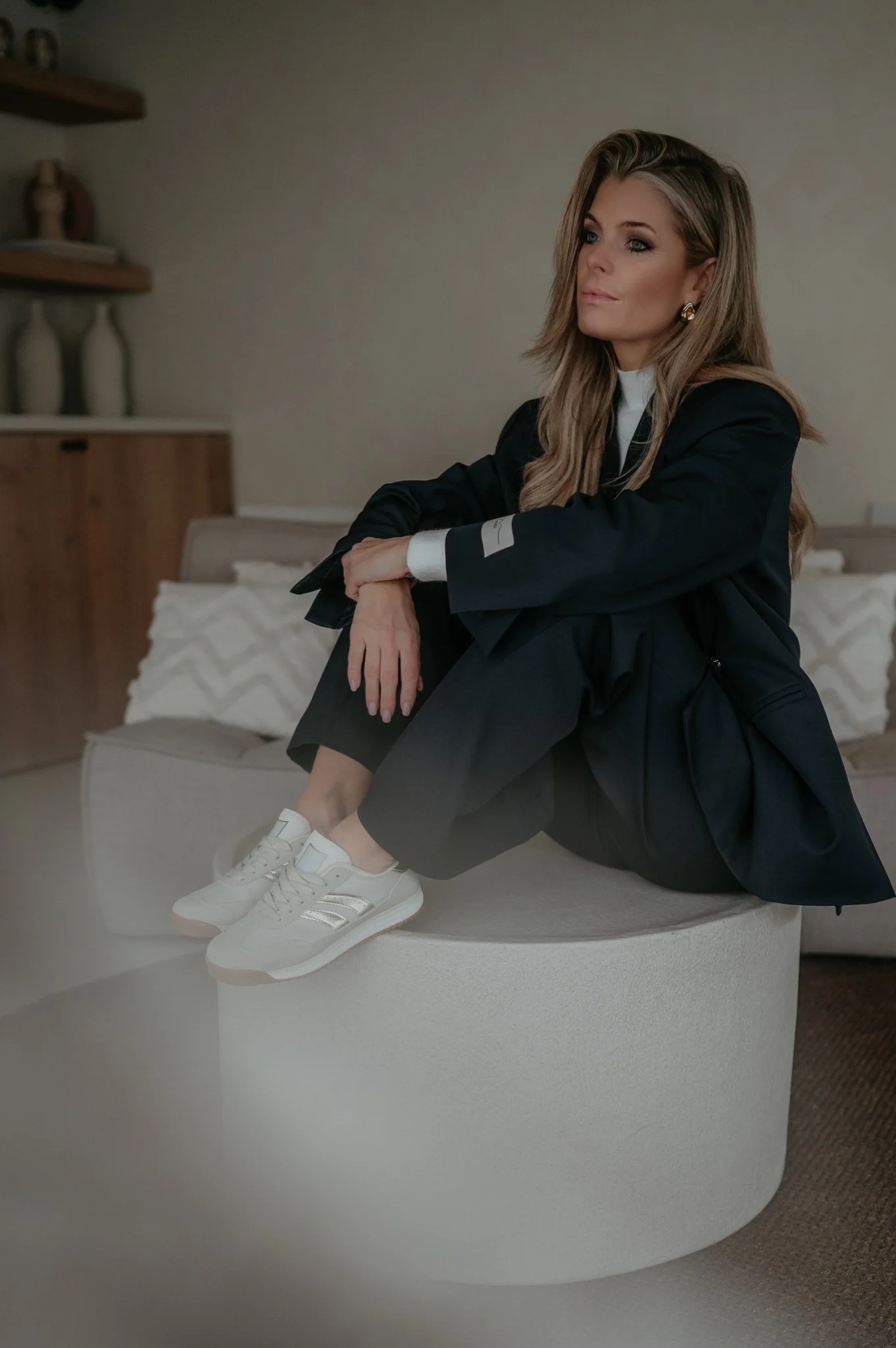 Rabbrivo blazer I Navy Blue - Image 3