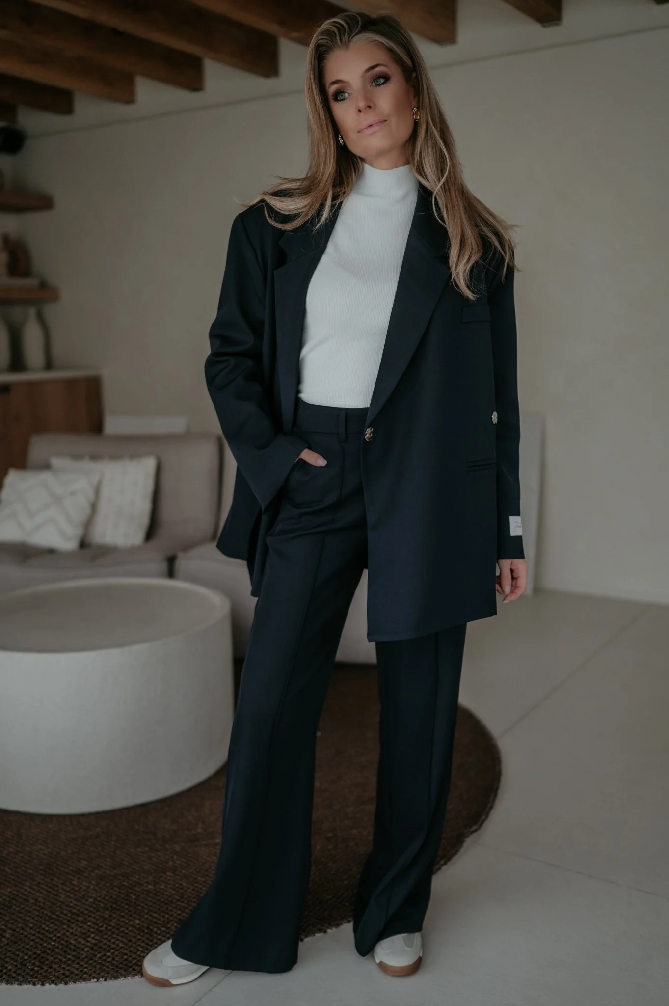 Rabbrivo blazer I Navy Blue - Image 5