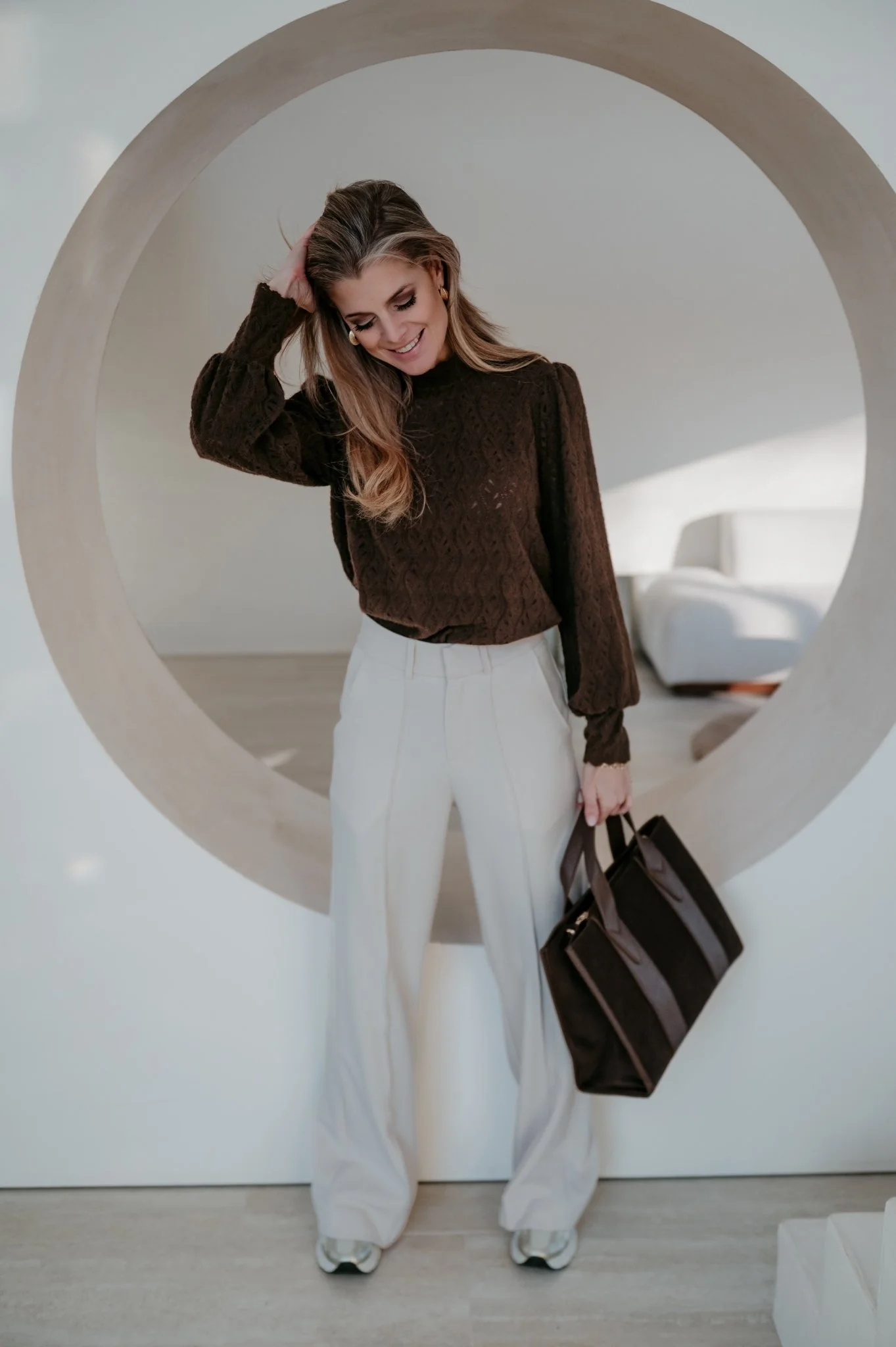 Radeli top I Chocolate Brown - Image 7