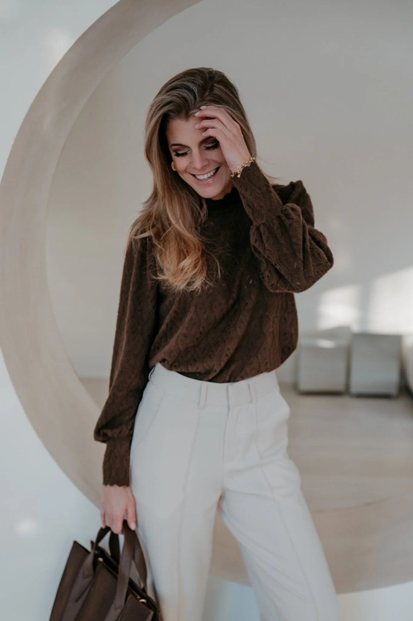 Radeli top I Chocolate Brown - Image 8