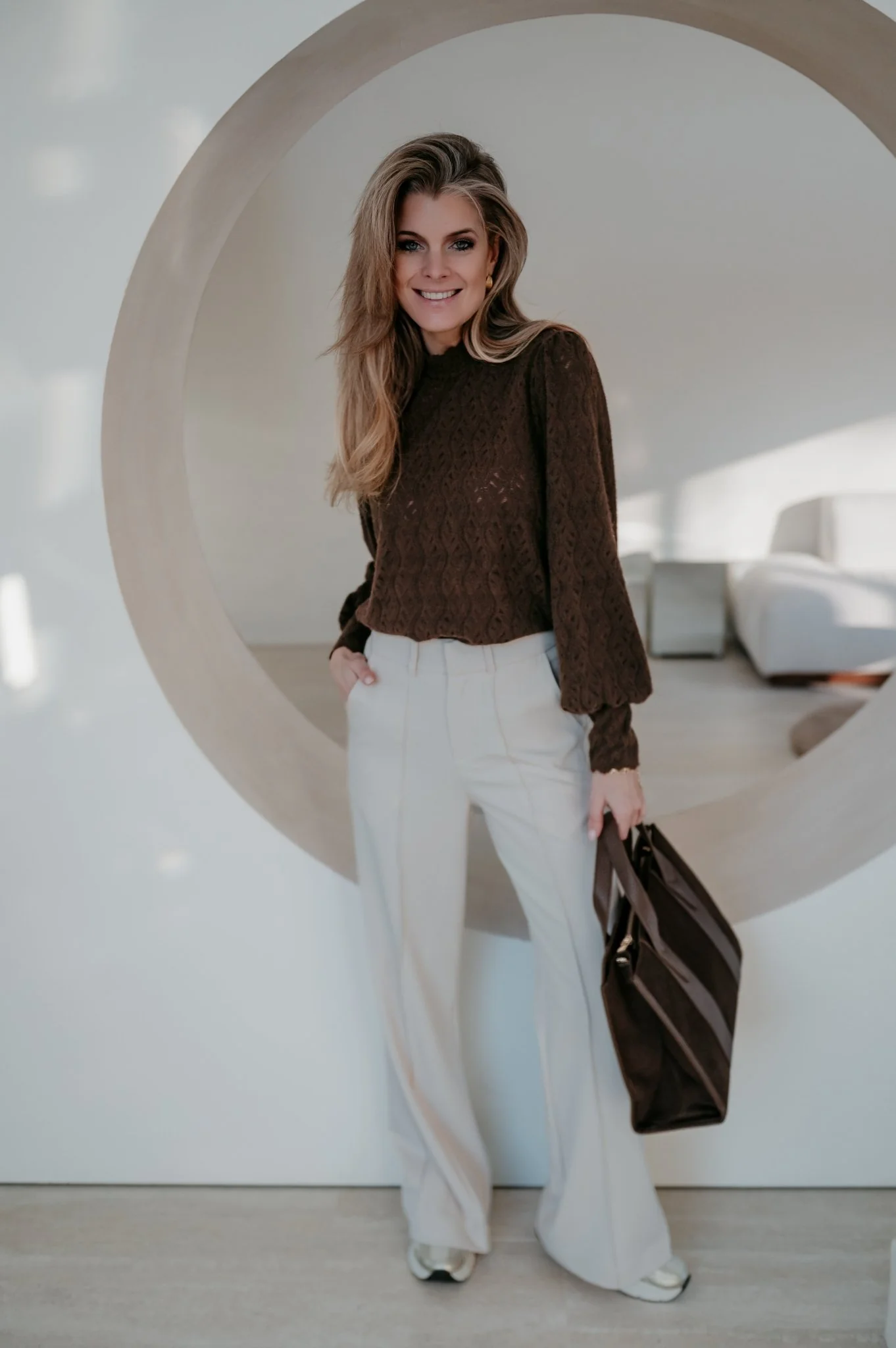 Radeli top I Chocolate Brown - Image 9