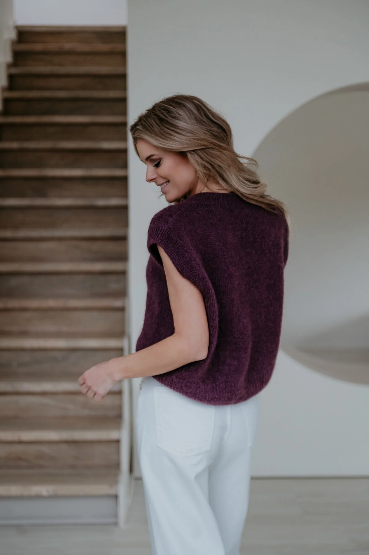 Rantolare gilet I Aubergine - Image 5