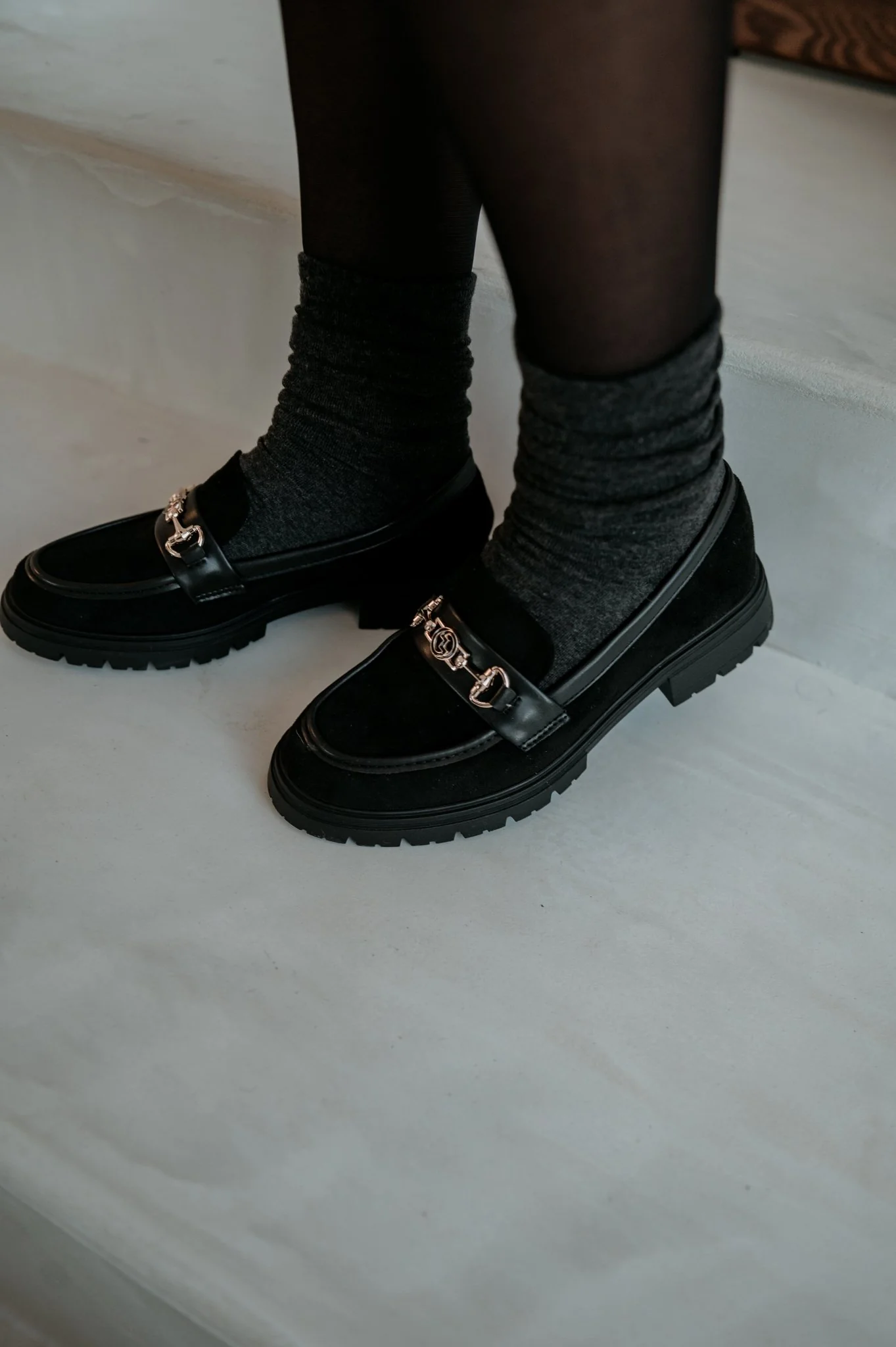 Retoro loafers I Black - Image 3