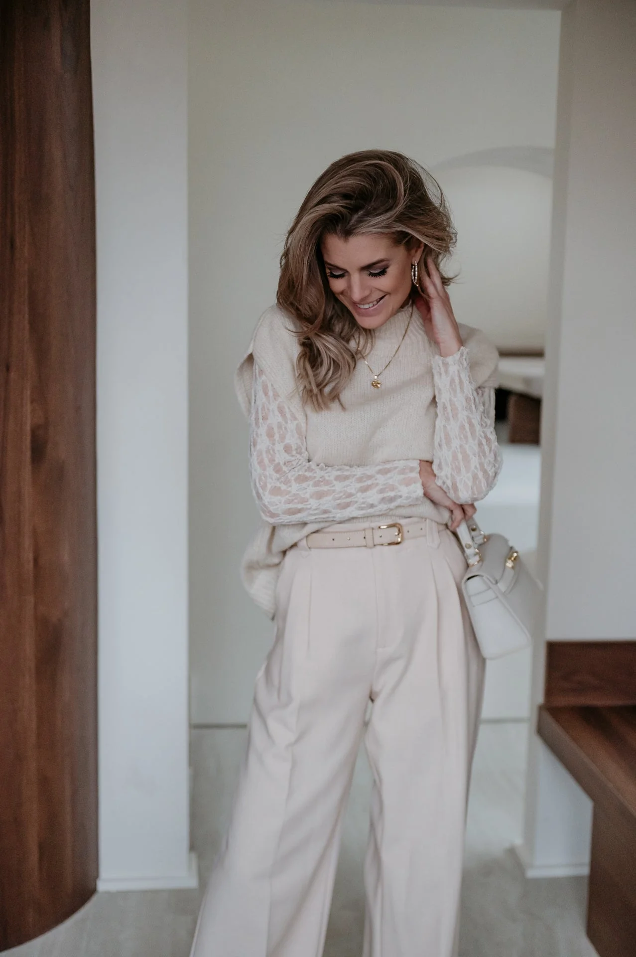 Rigado knit & top I Beige - Image 10