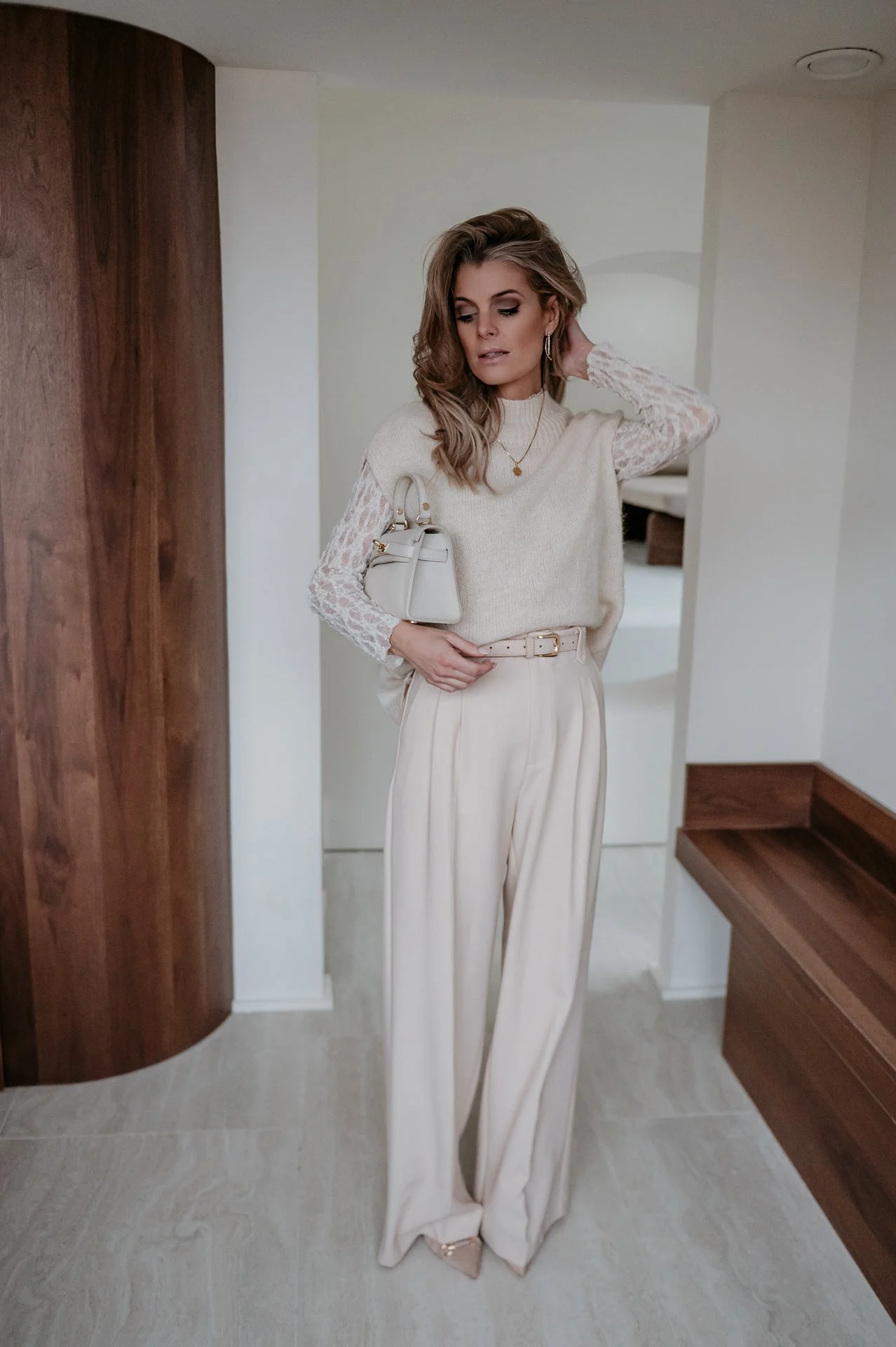 Rigado knit & top I Beige - Image 12