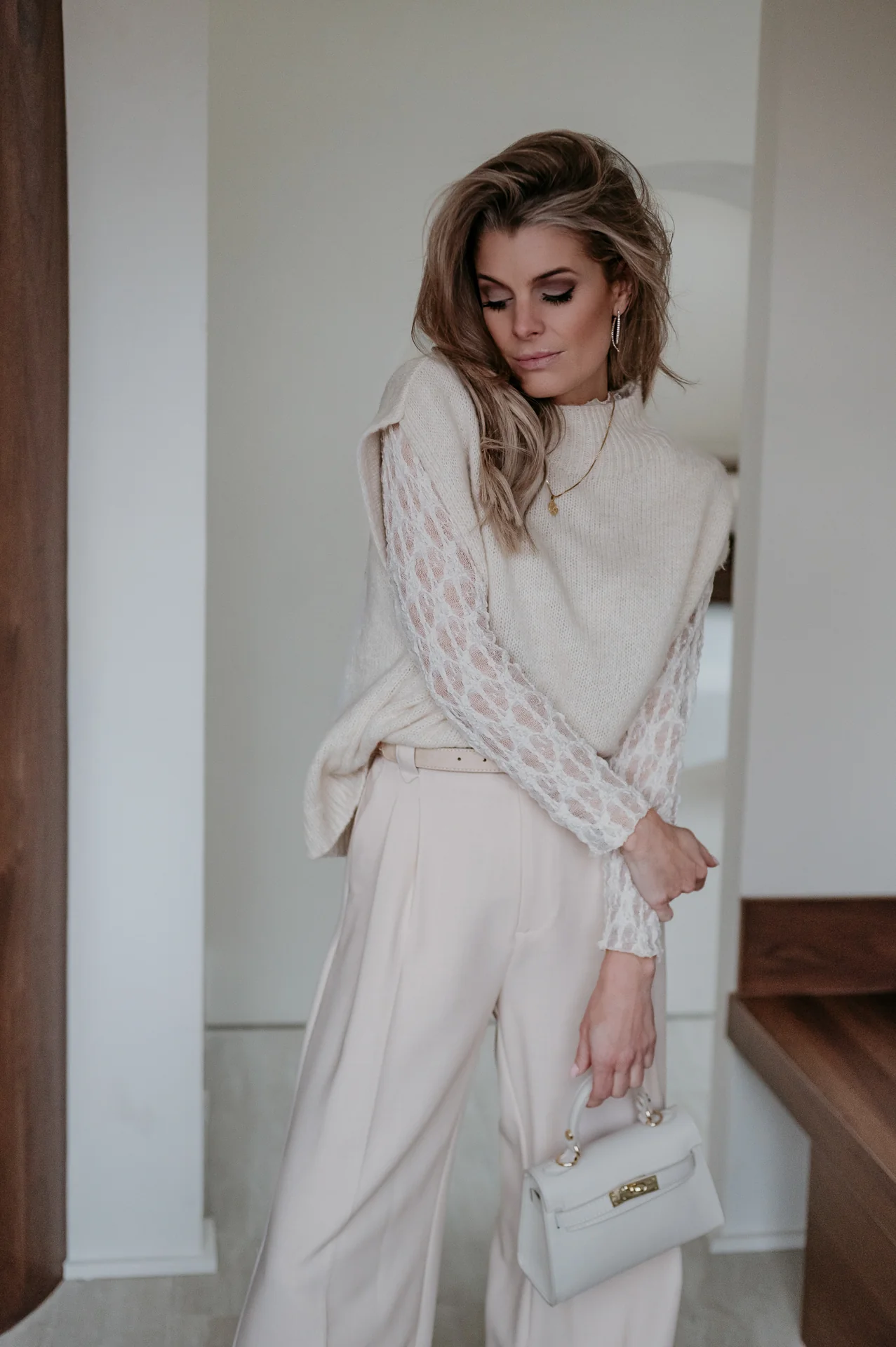 Rigado knit & top I Beige - Image 13