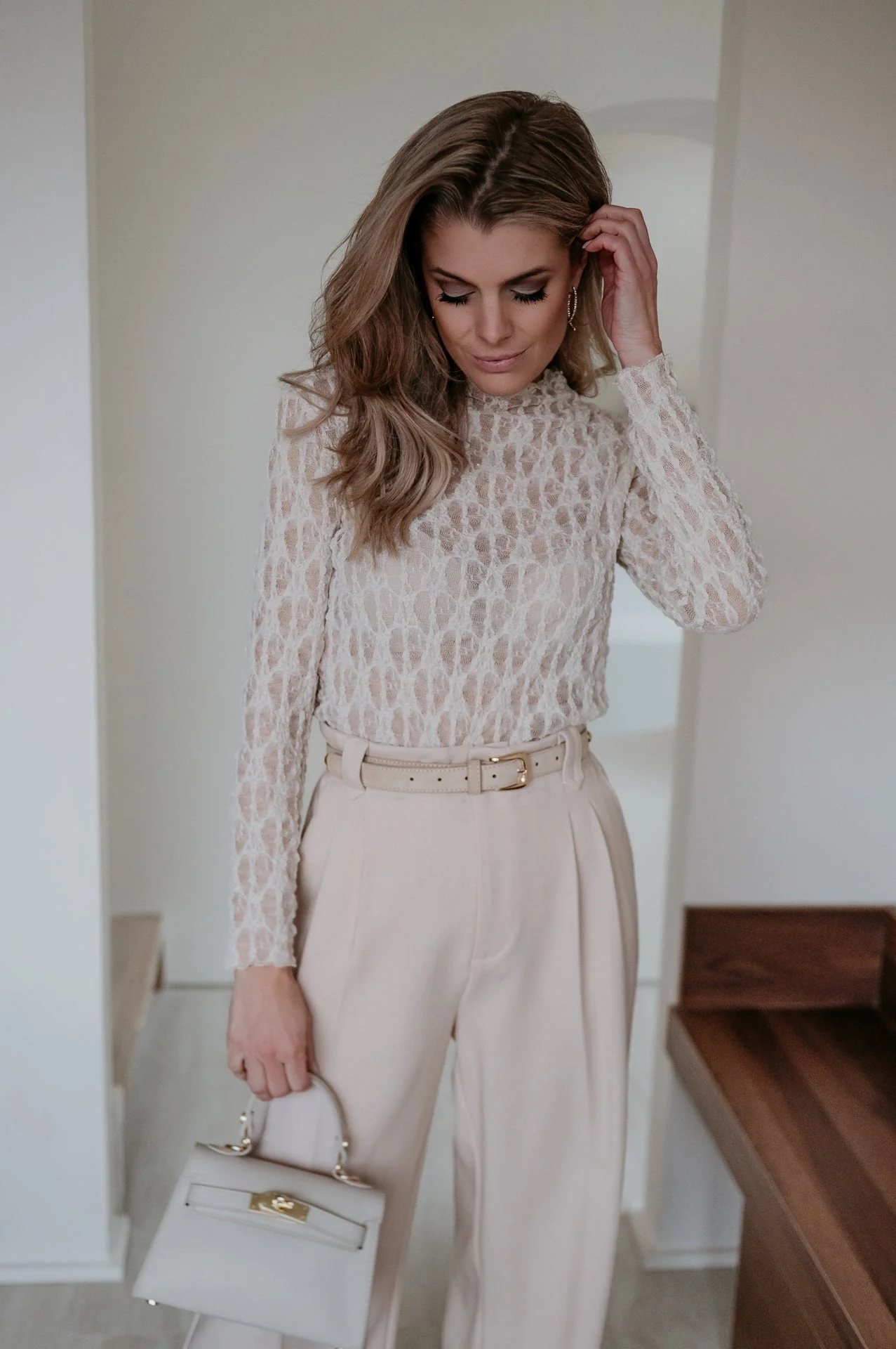 Rigado knit & top I Beige - Image 2