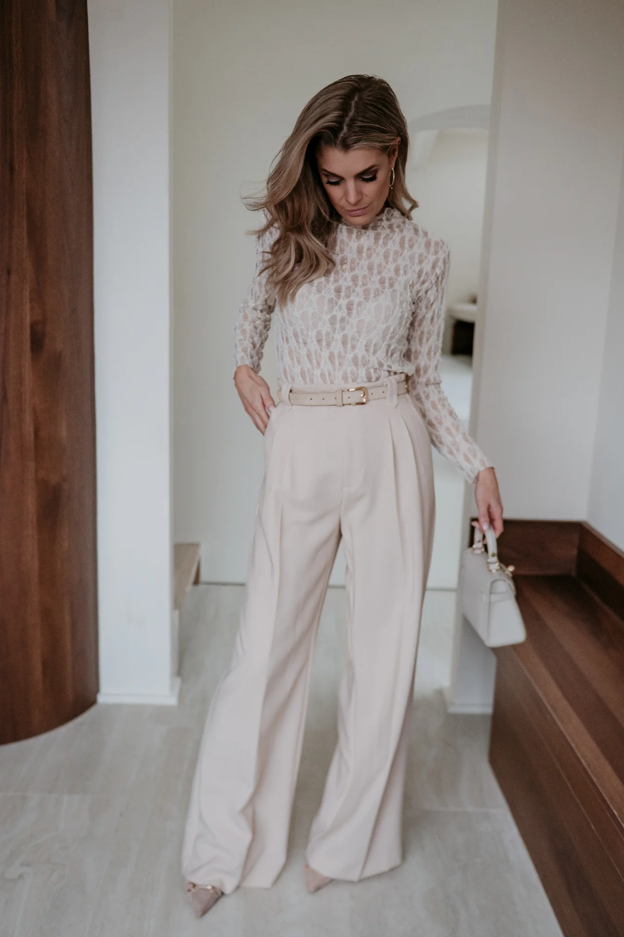 Rigado knit & top I Beige - Image 5