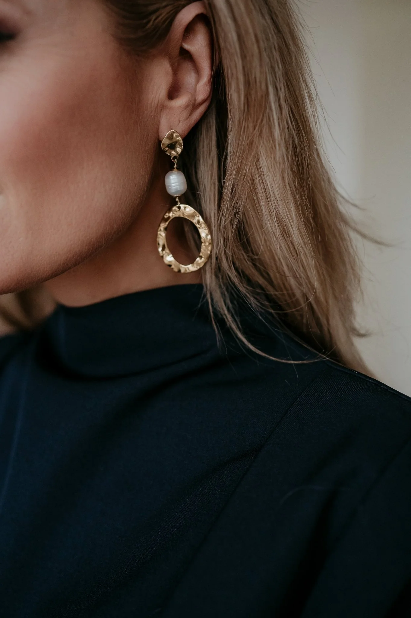 Rinte earrings I Gold