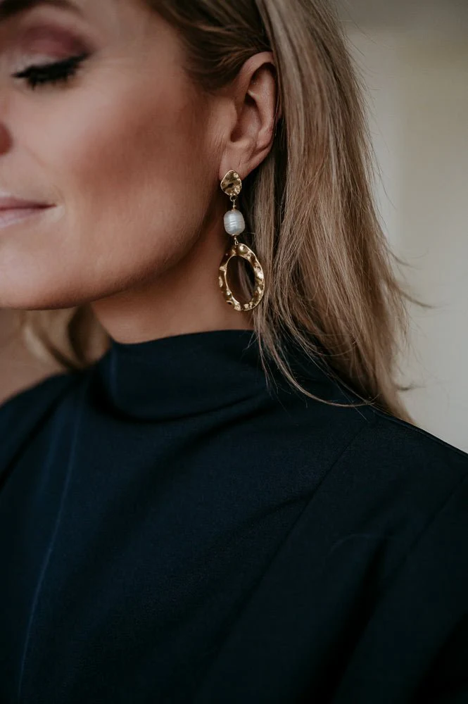 Rinte earrings I Gold - Image 2