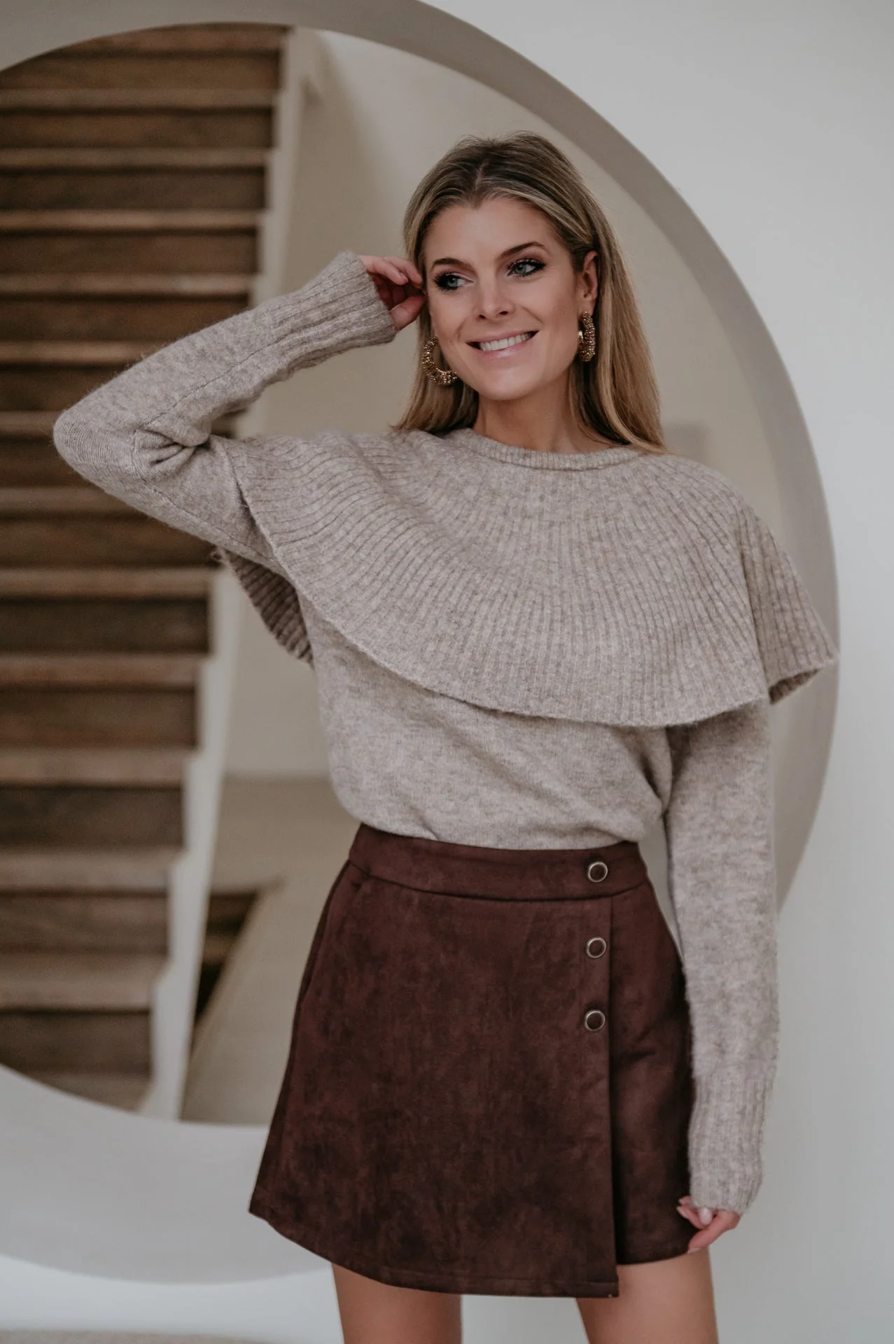 Romeso knit I Beige - Image 8