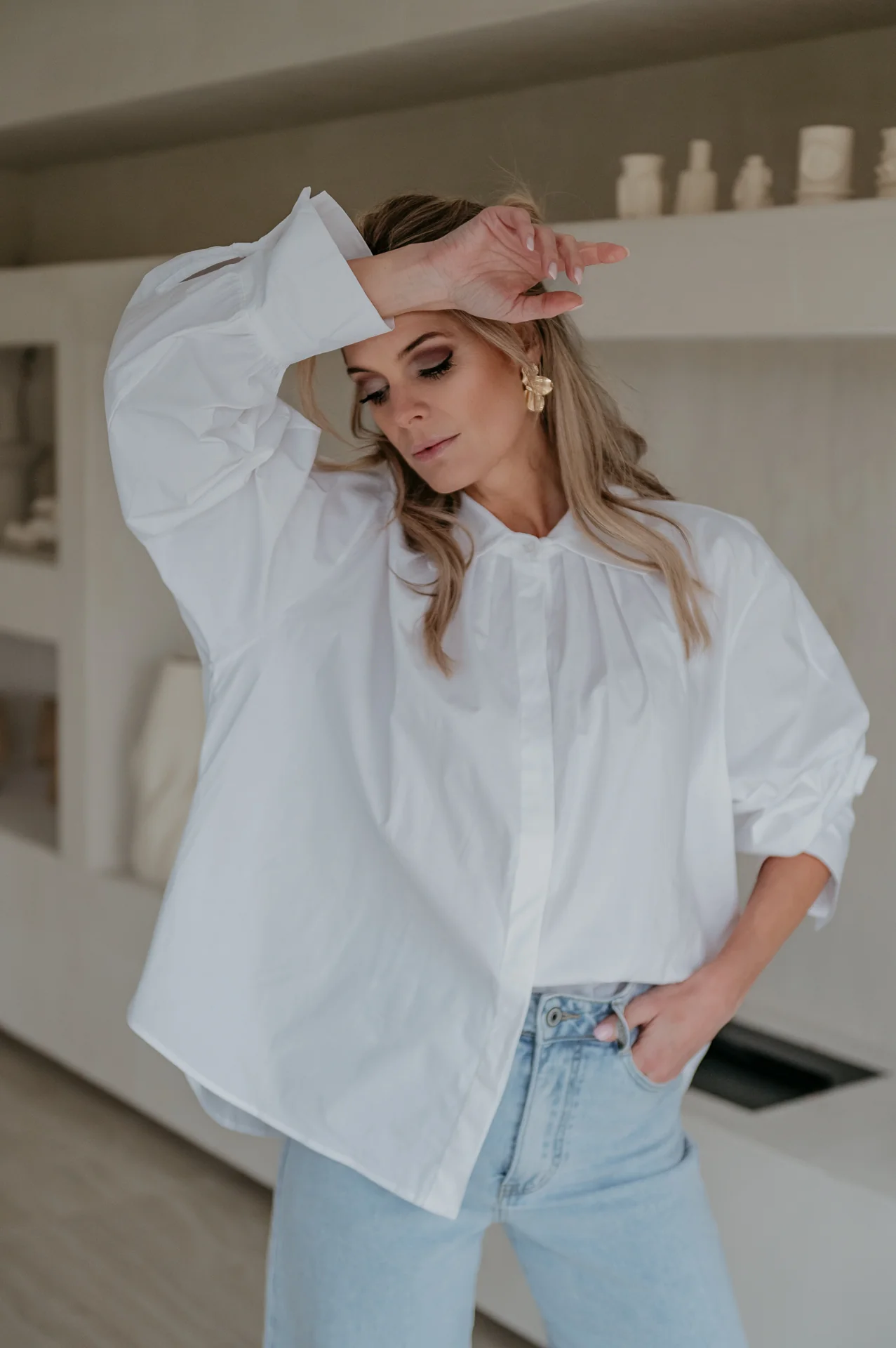 Sadeli shirt I White