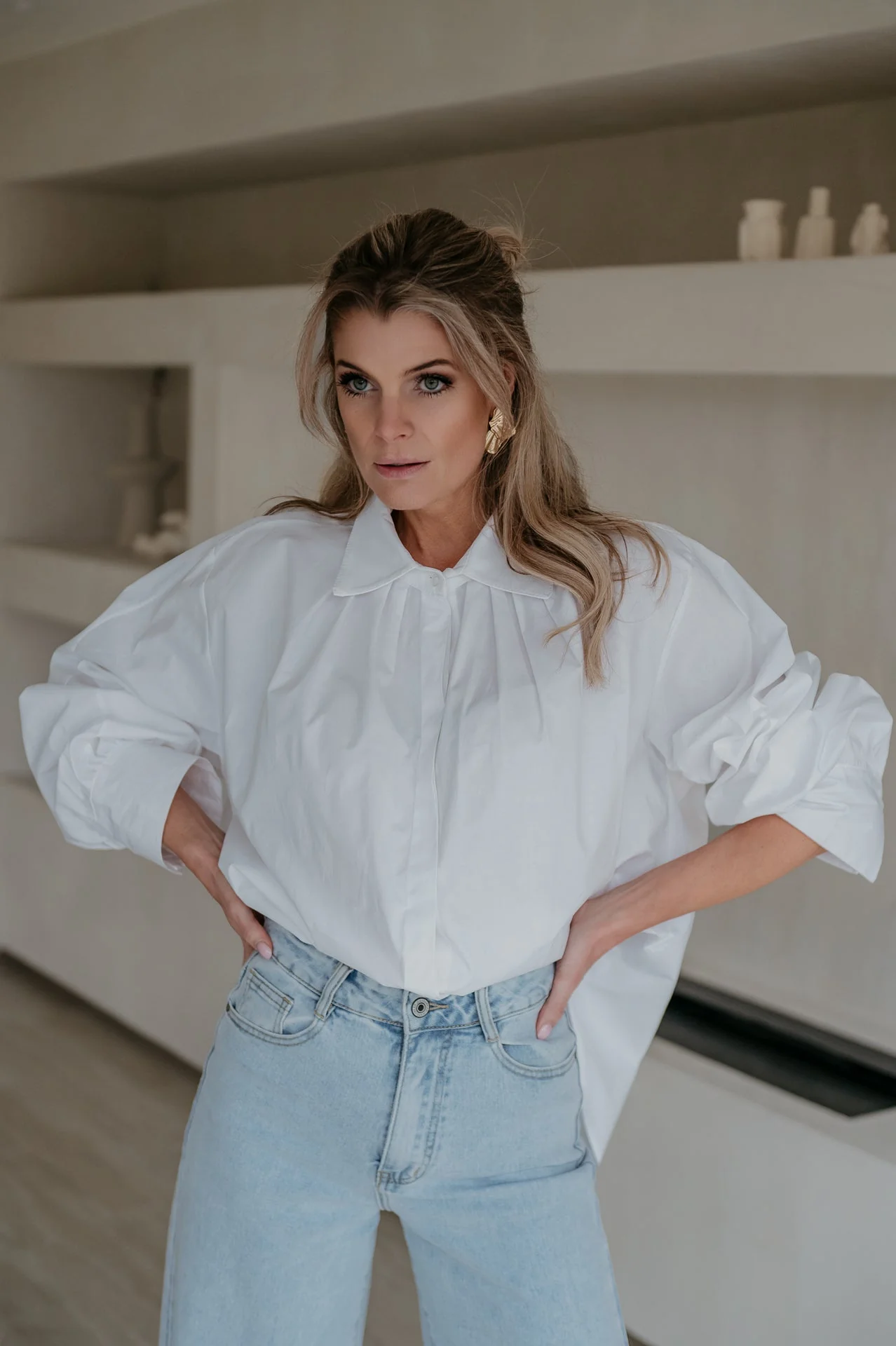 Sadeli shirt I White - Image 10