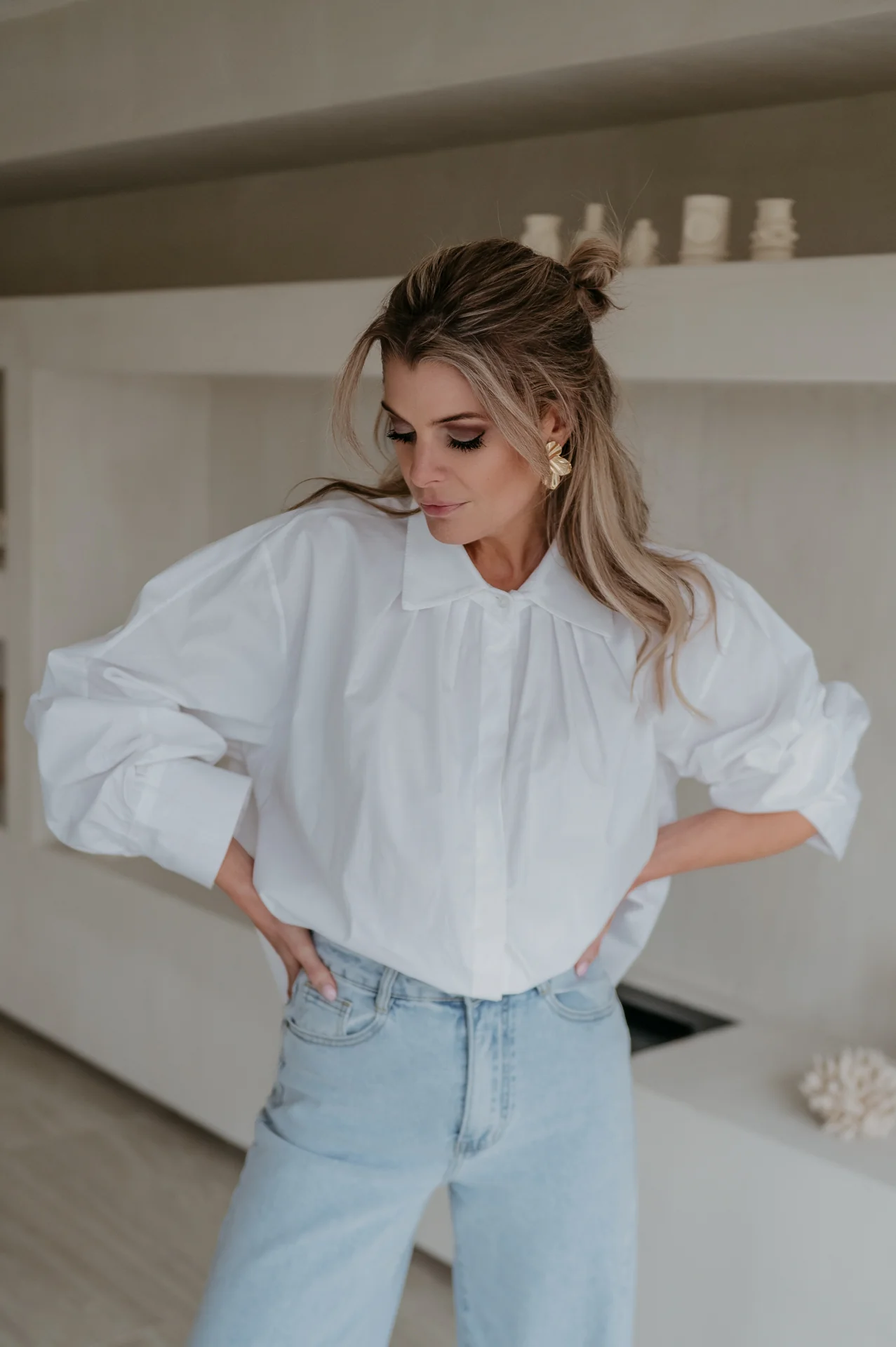 Sadeli shirt I White - Image 11