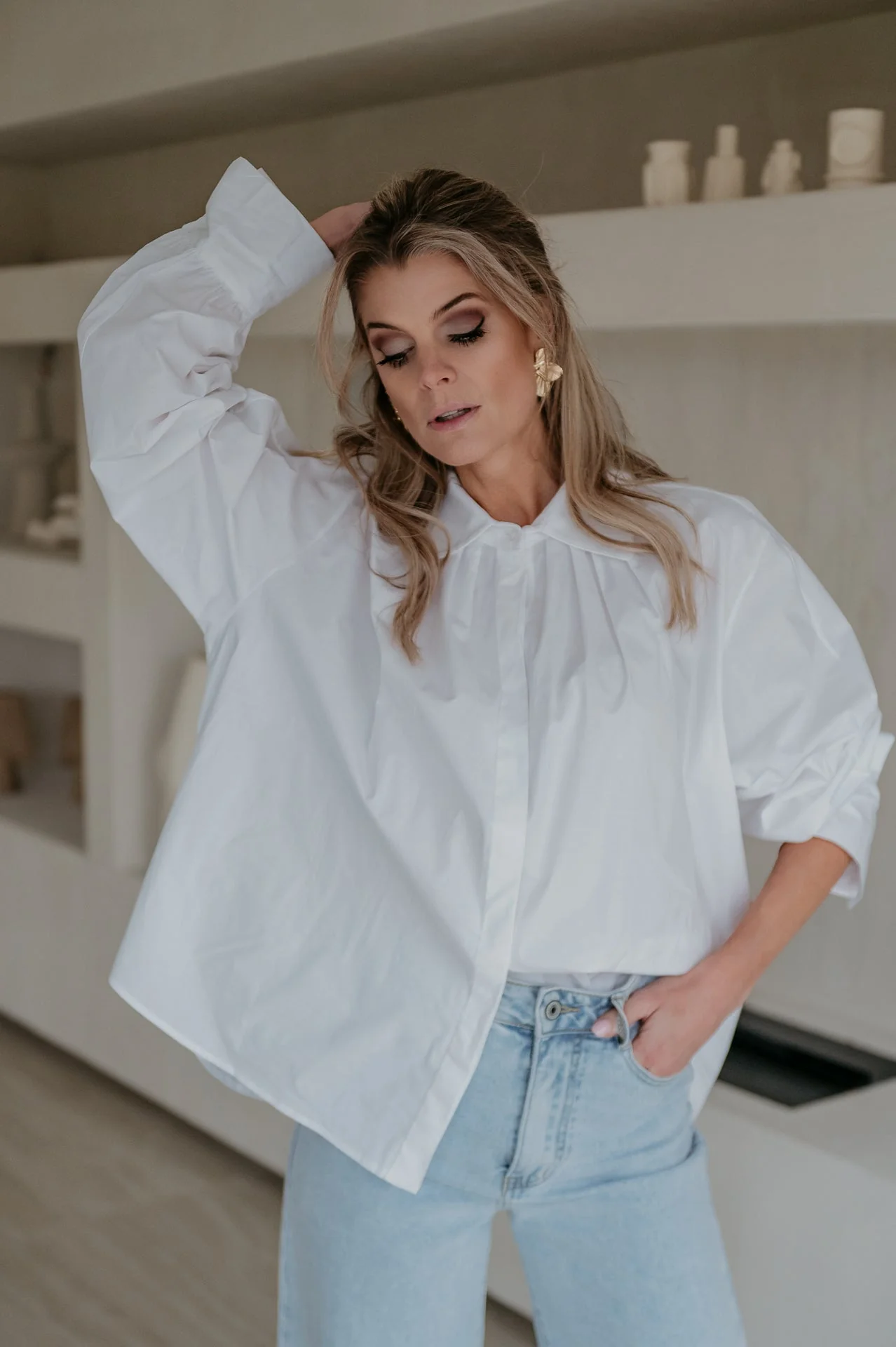 Sadeli shirt I White - Image 14
