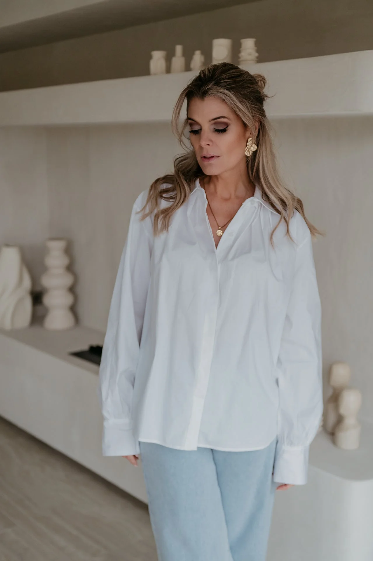 Sadeli shirt I White - Image 5