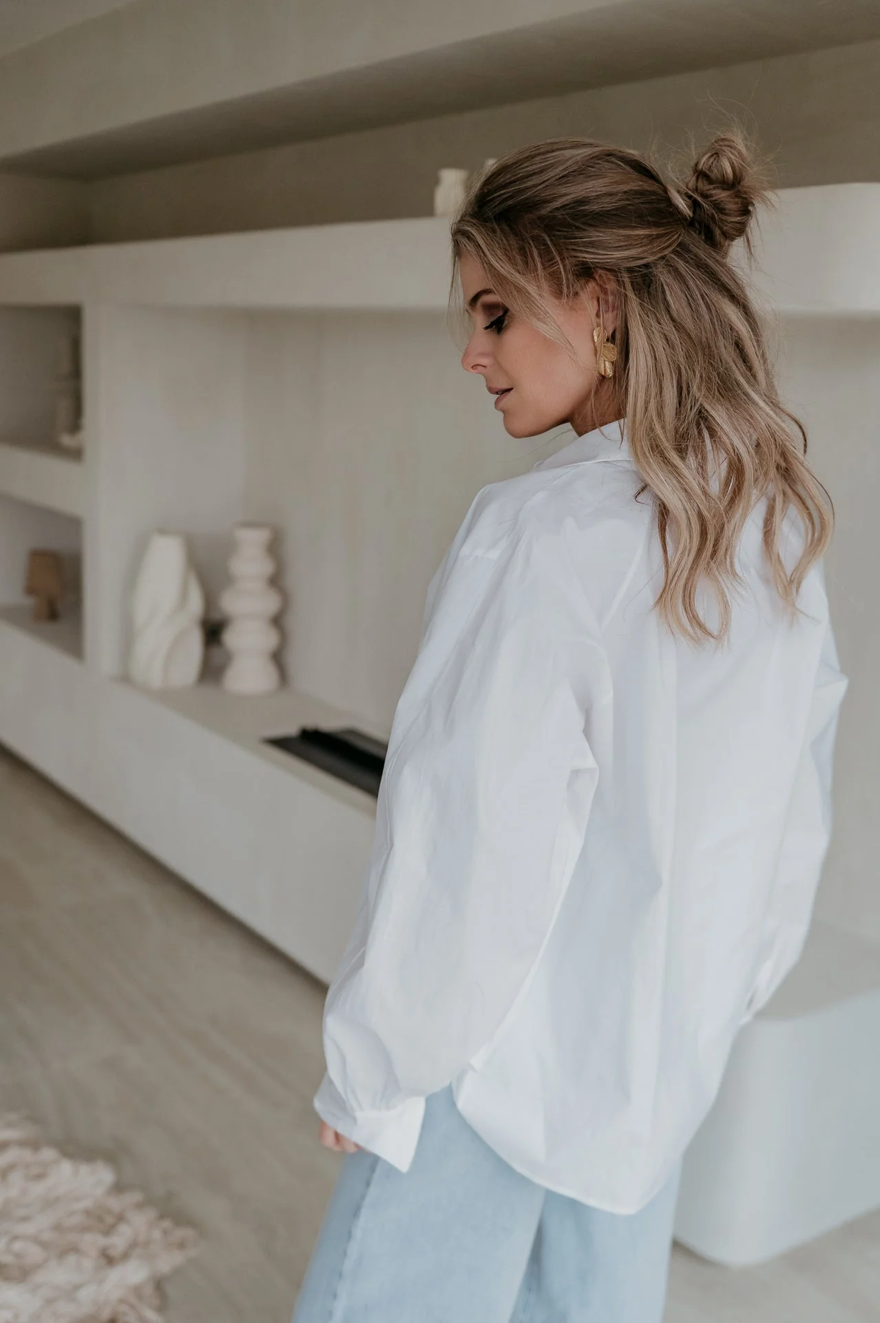 Sadeli shirt I White - Image 7
