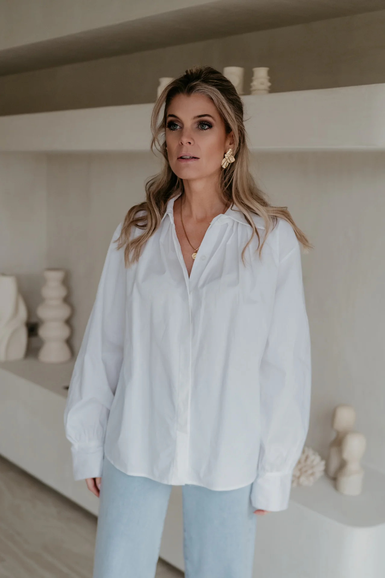 Sadeli shirt I White - Image 9